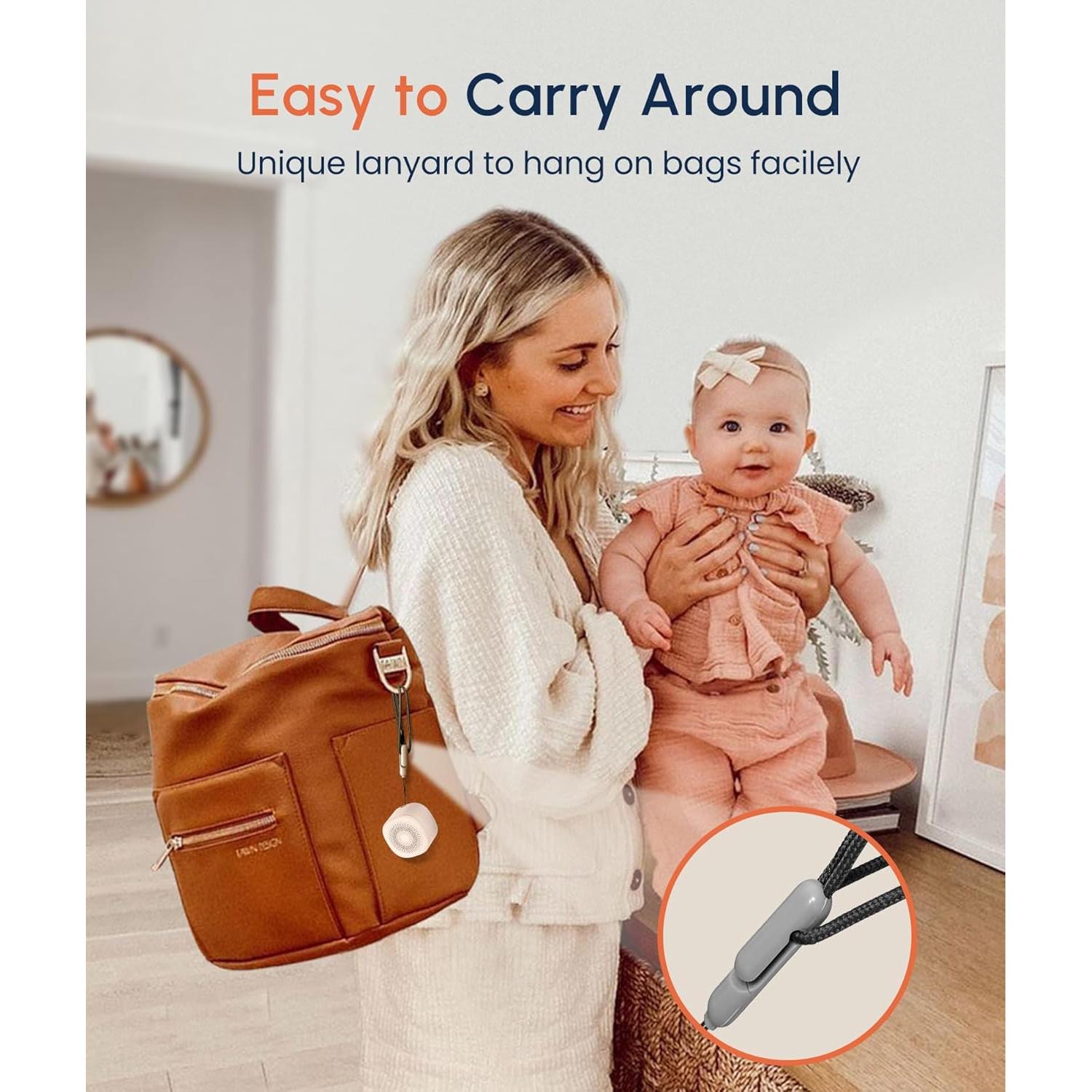 Mini Máquina de Sonido para Dormir TCNOLL LT010, 10 Sonidos