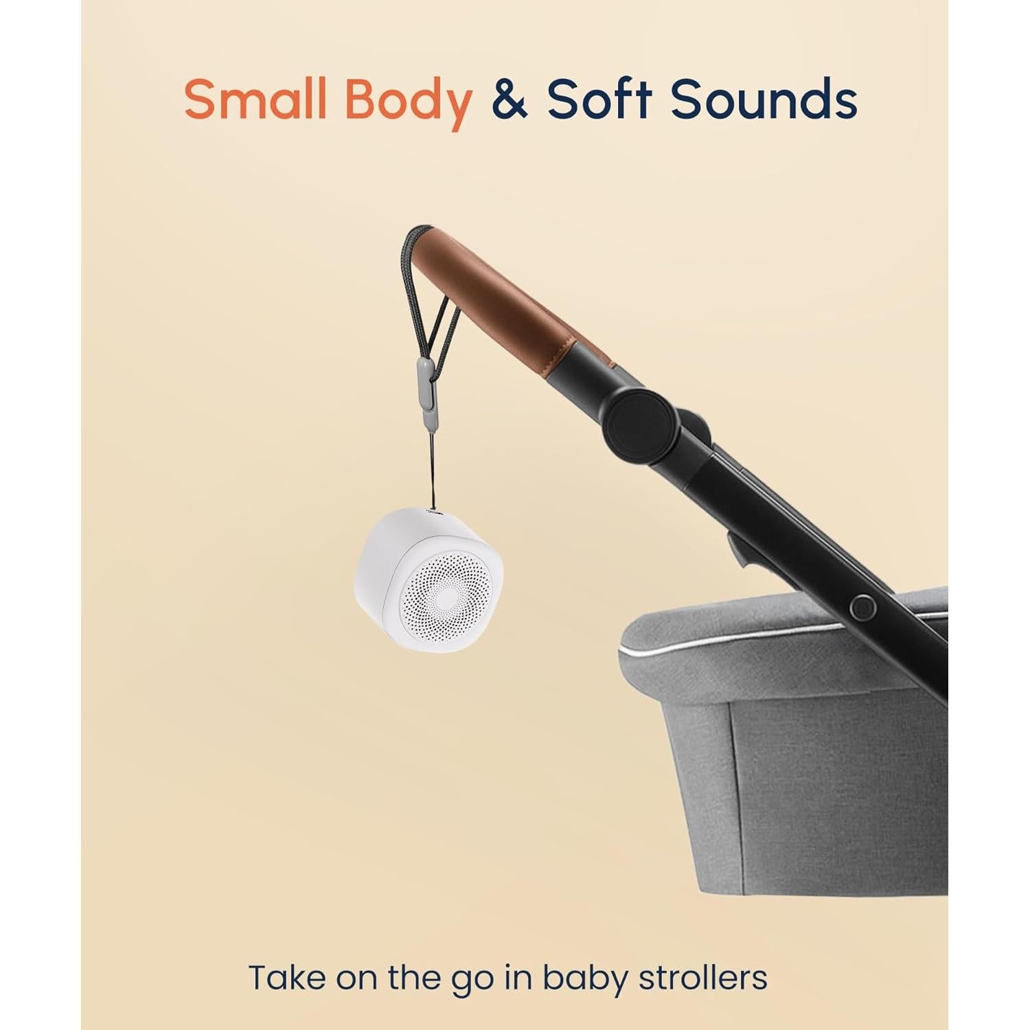 Mini Máquina de Sonido para Dormir TCNOLL LT010, 10 Sonidos