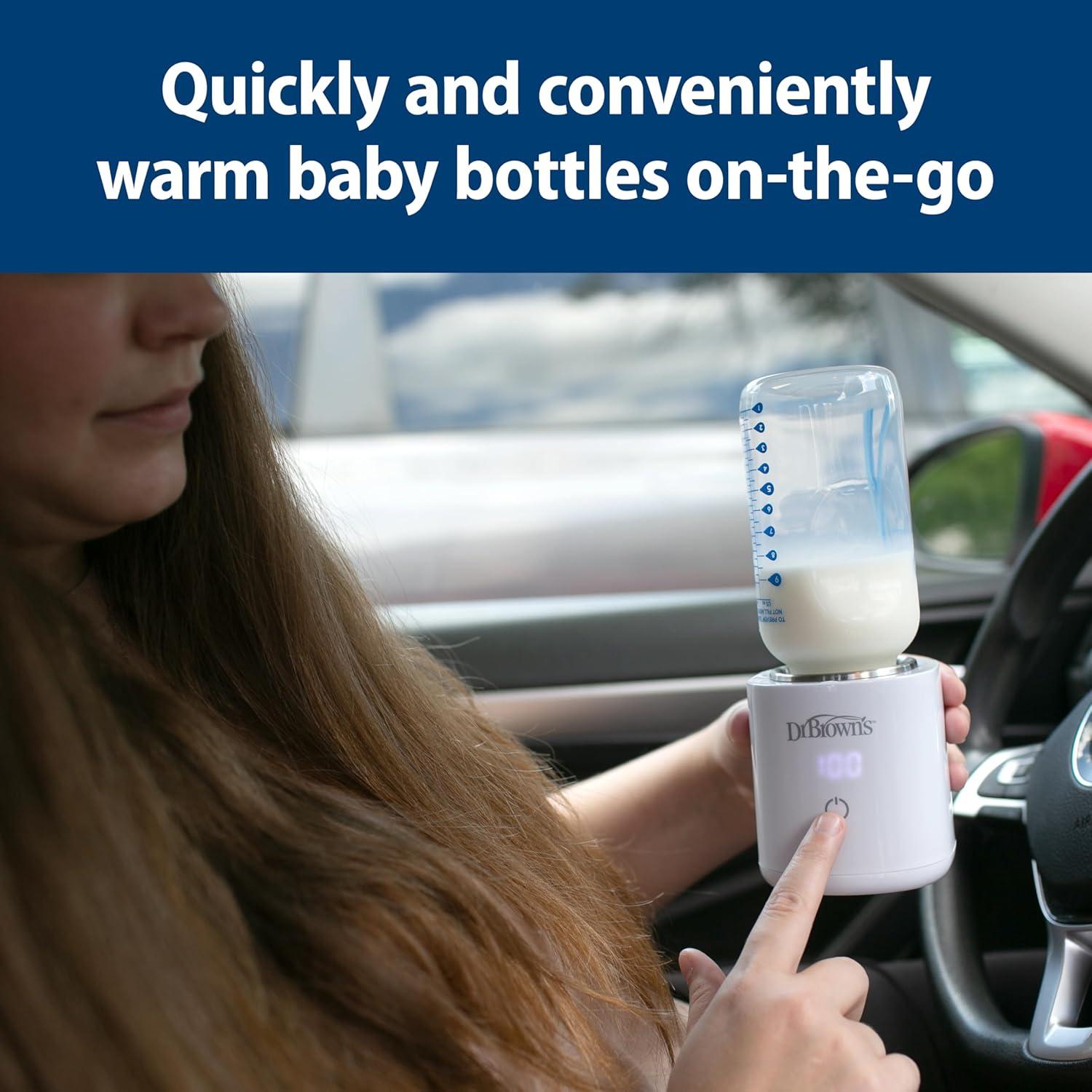 Calentador de Biberones Portátil Dr. Brown AC261 - Rápido y Recargable