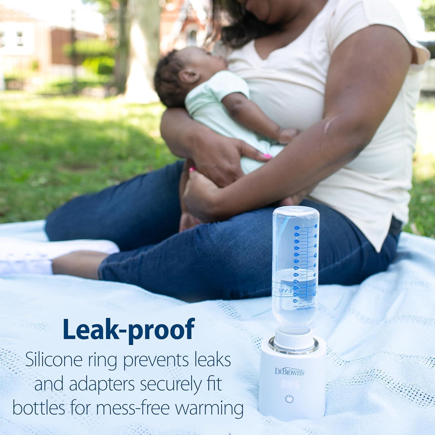 Calentador de Biberones Portátil Dr. Brown AC261 - Rápido y Recargable