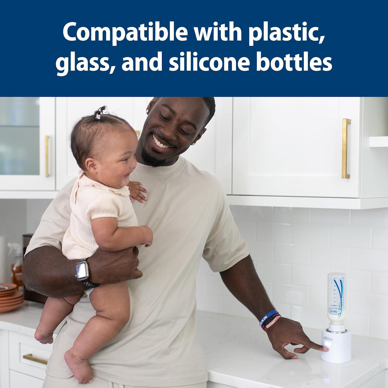 Calentador de Biberones Portátil Dr. Brown AC261 - Rápido y Recargable