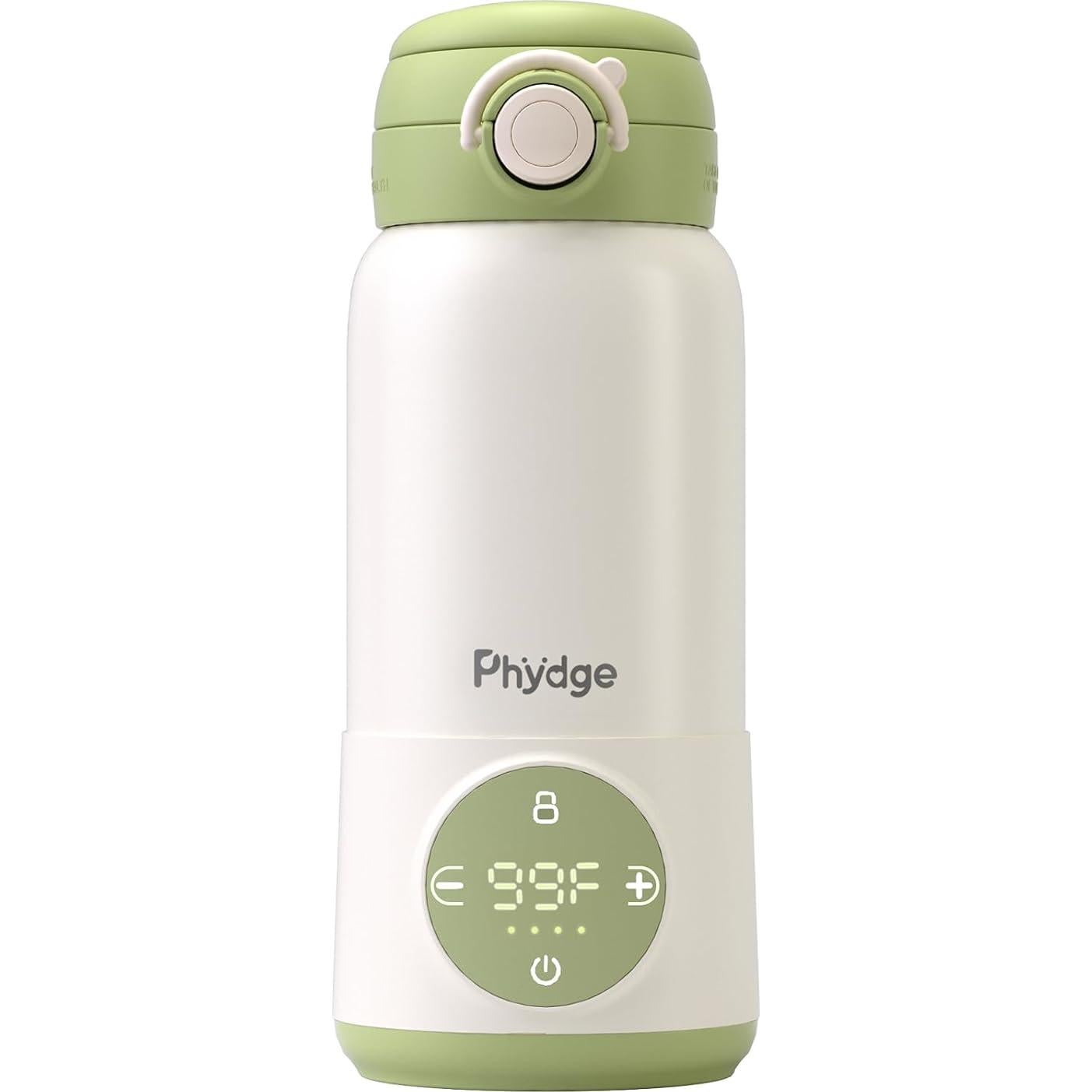 Calentador de Botellas Portátil 15oz Acero Inoxidable Verde