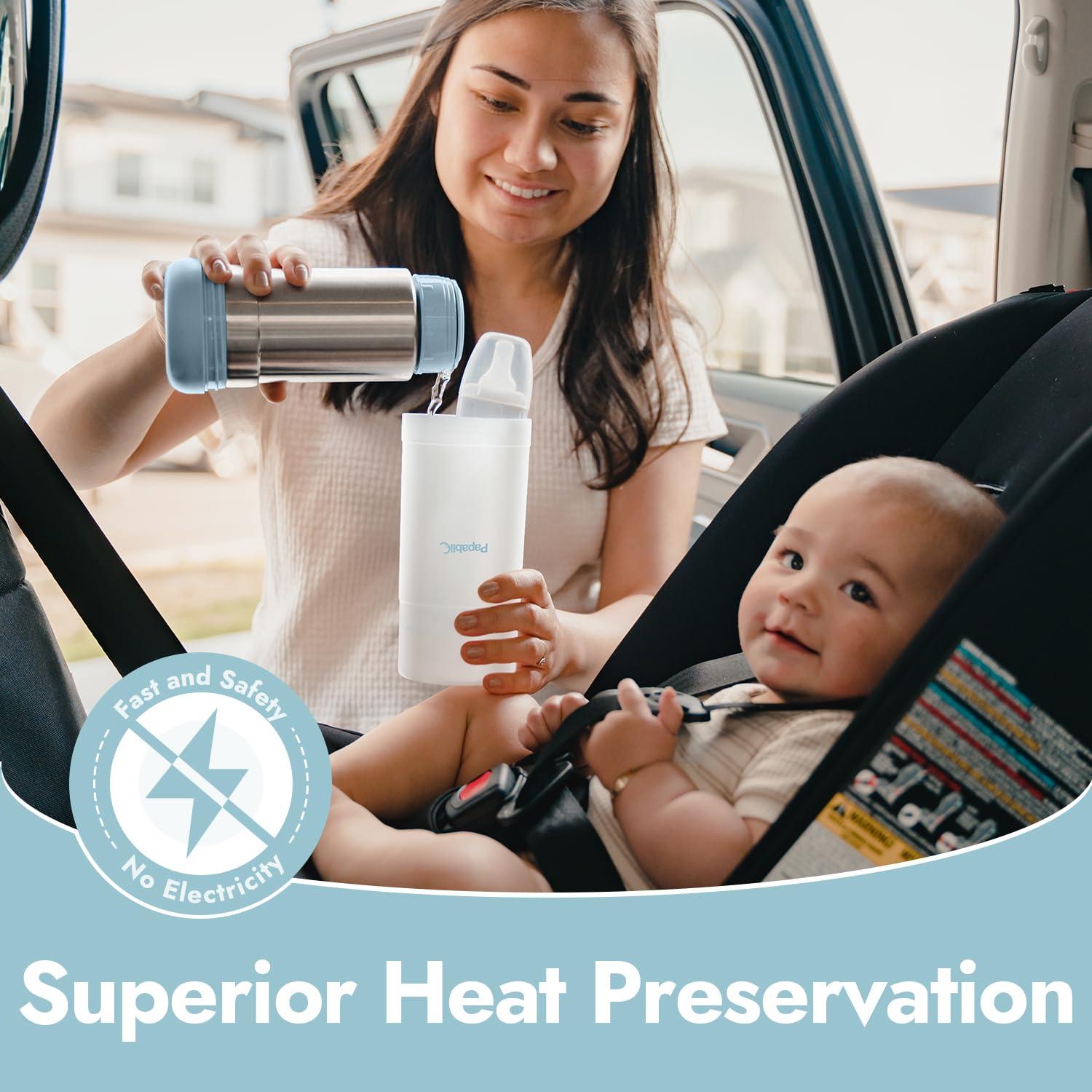 Calentador de Botellas Portátil Papablic Plus 532 ml