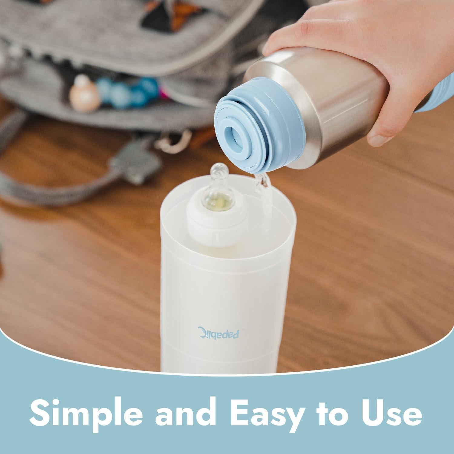 Calentador de Botellas Portátil Papablic Plus 532 ml