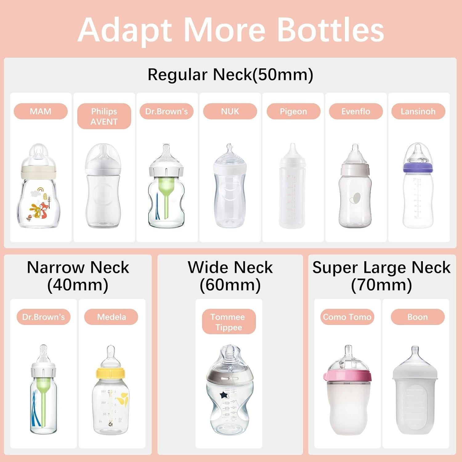 Calentador de Botellas Portátil de Vidrio 10000mAh Doble A Prueba de Fugas