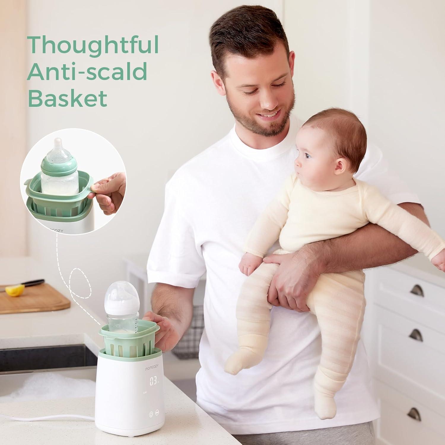 Calentador de Botellas Momcozy MW01 Rápido y Multifuncional