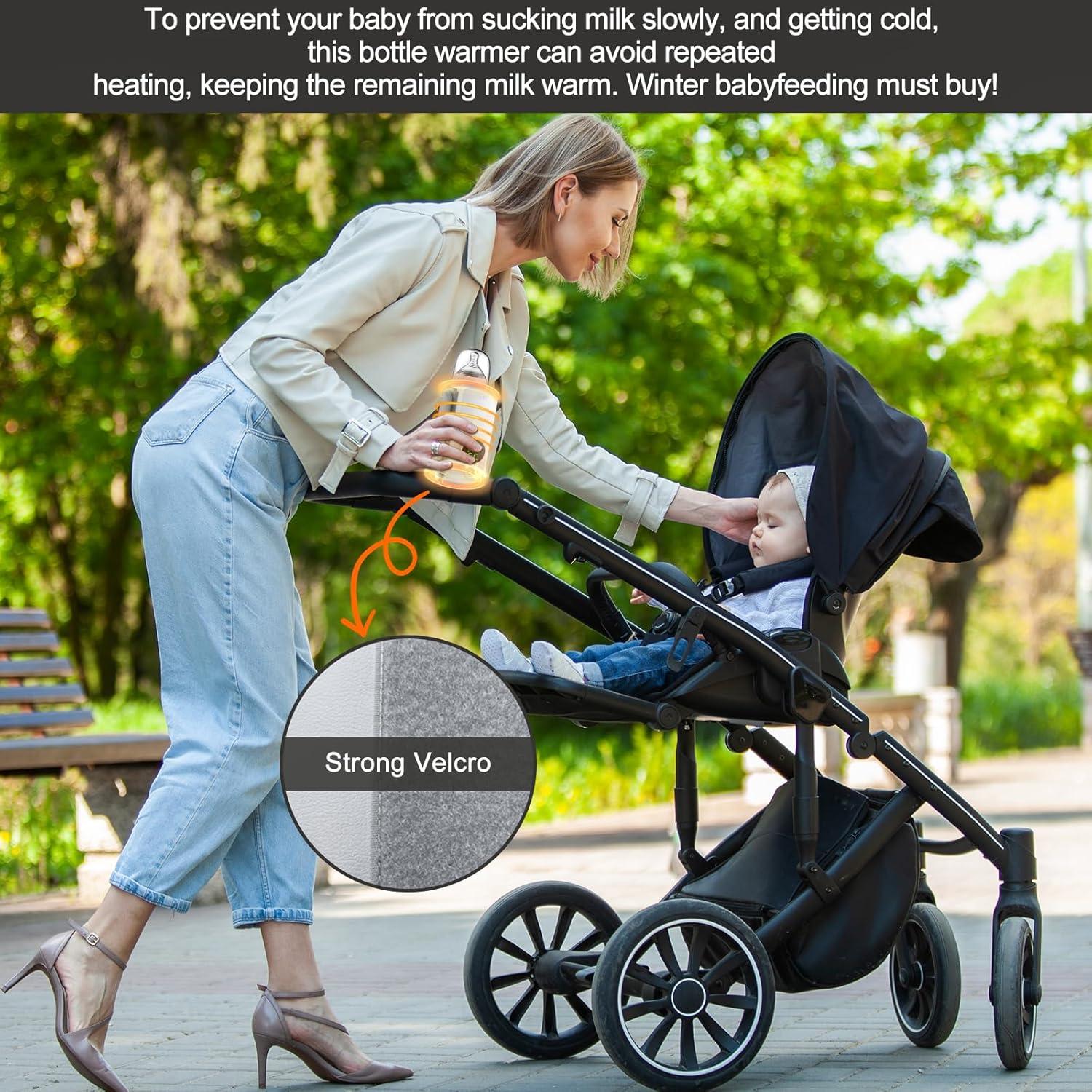 Calentador de Botellas Portátil Inalámbrico 6000mAh para Bebés