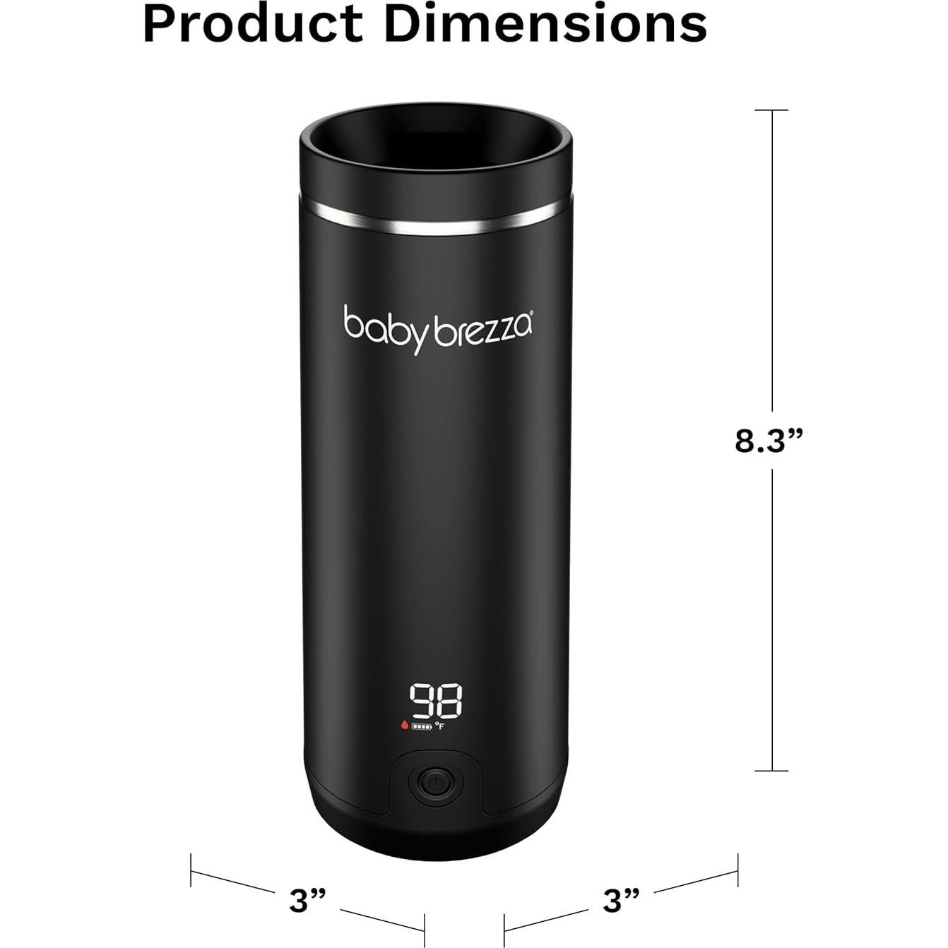 Calentador de Biberones Portátil Baby Brezza SuperFast 9 oz