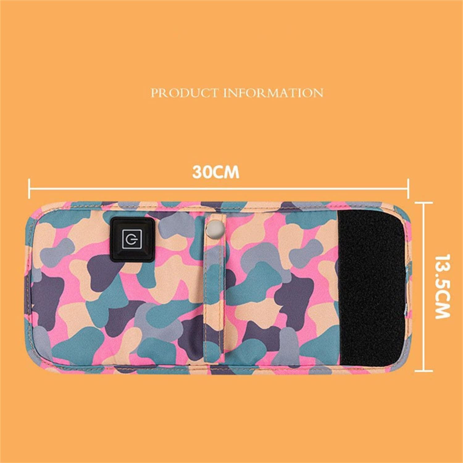 Bolsa Calentadora de Botellas USB Rosa - 2023 Portátil 60°C