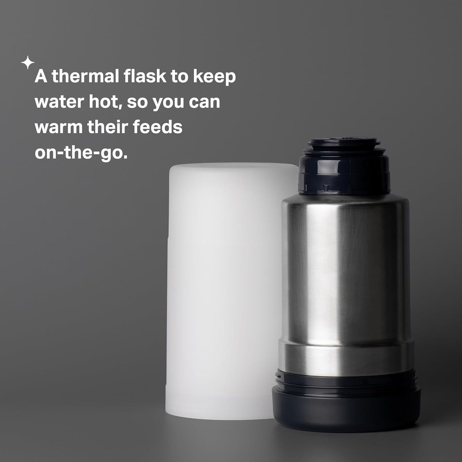 Calentador de Botellas Portátil Tommee Tippee Acero Inoxidable