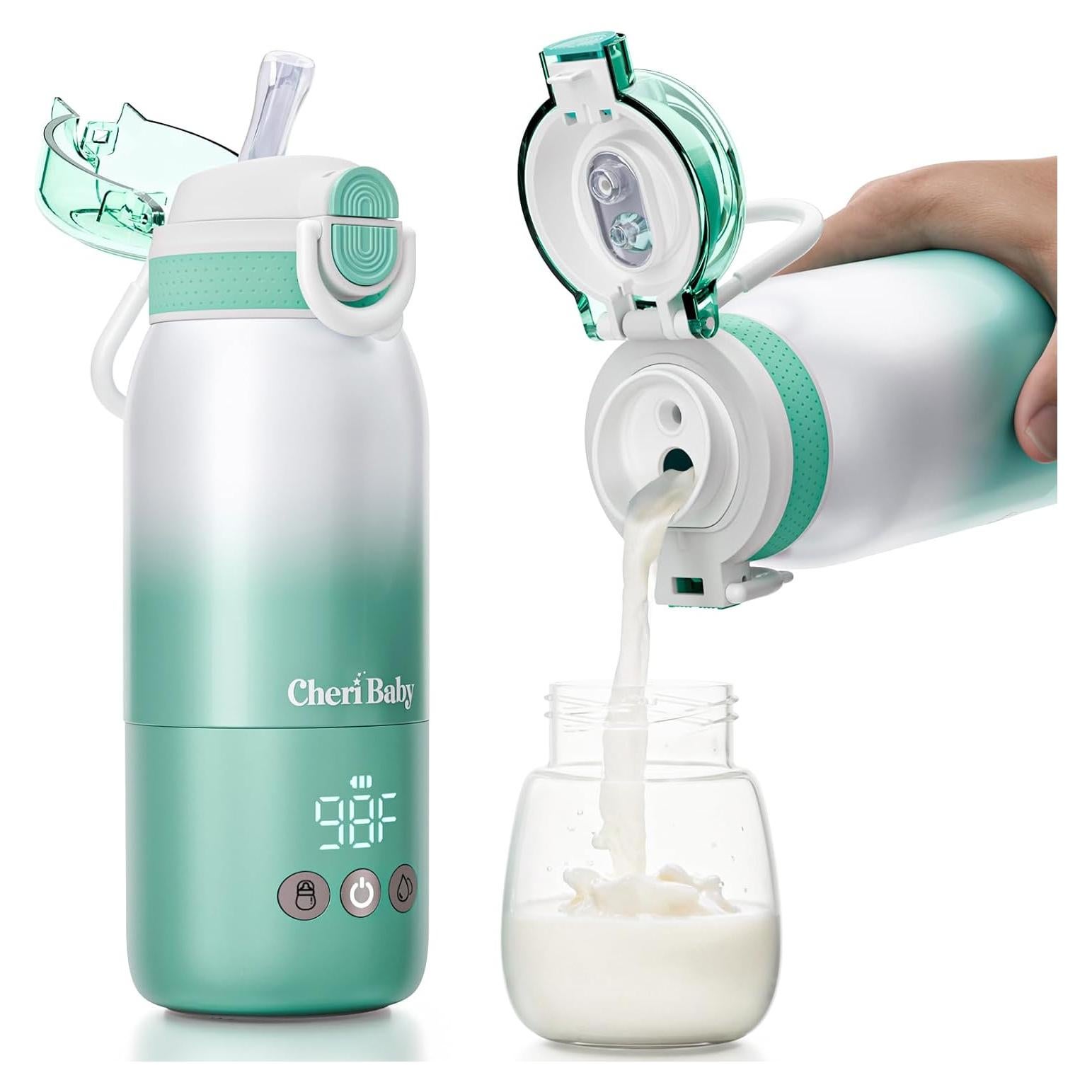 Calentador de Botellas Portátil Cheri Baby 12oz 354ml USB-C