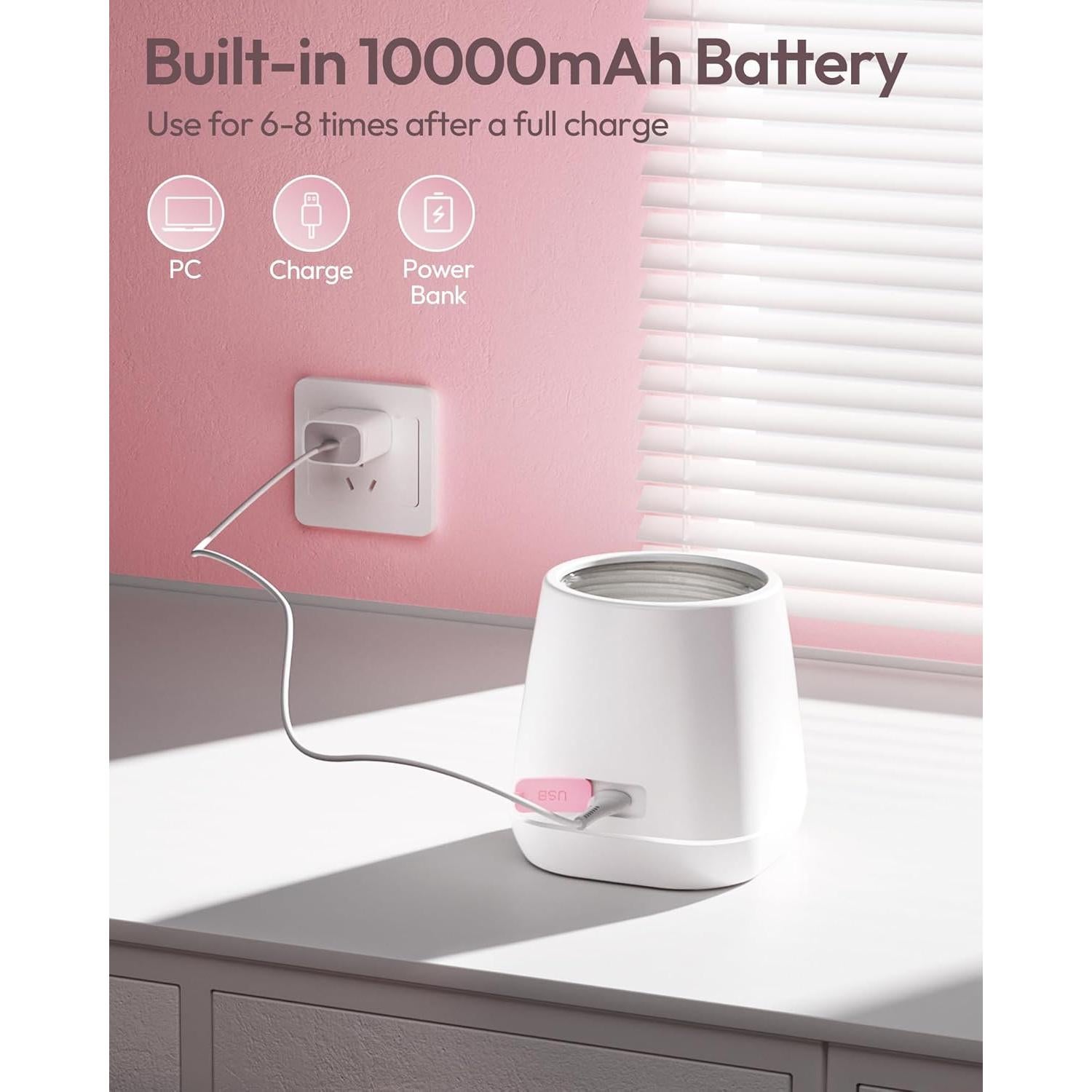 Calentador de Biberones Portátil W-MaxA SM2301 con Adaptadores