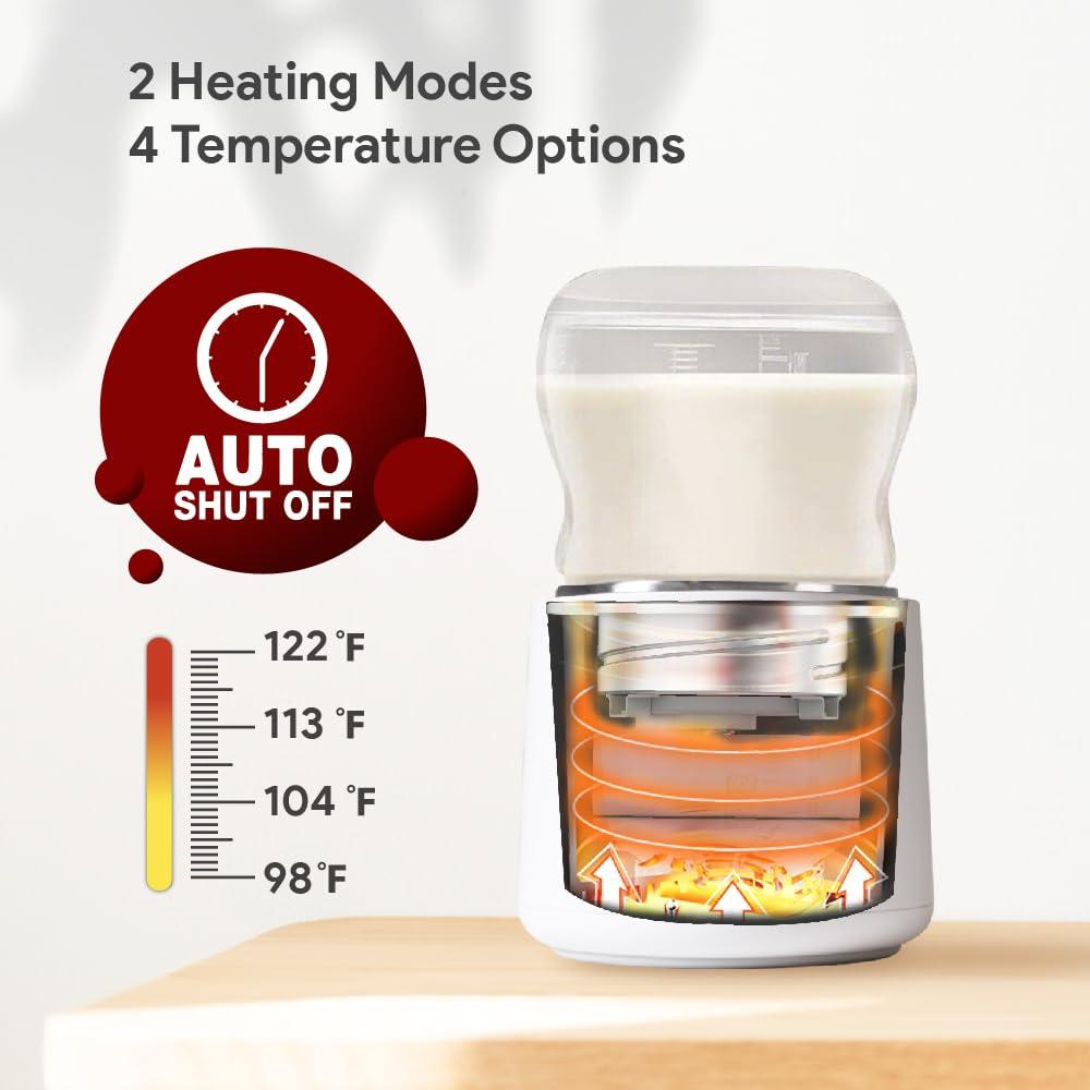 Calentador de Botellas Portátil DrBash 8800mAh a Prueba de Fugas