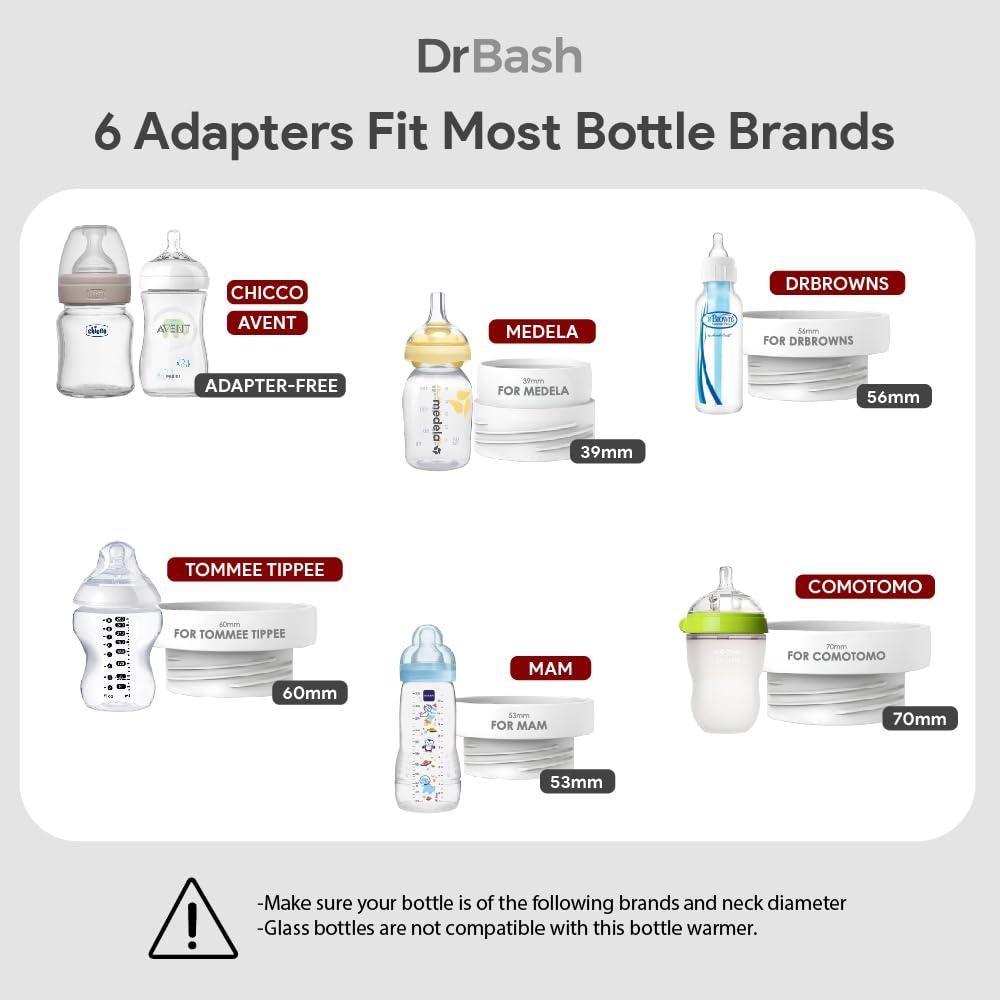 Calentador de Botellas Portátil DrBash 8800mAh a Prueba de Fugas