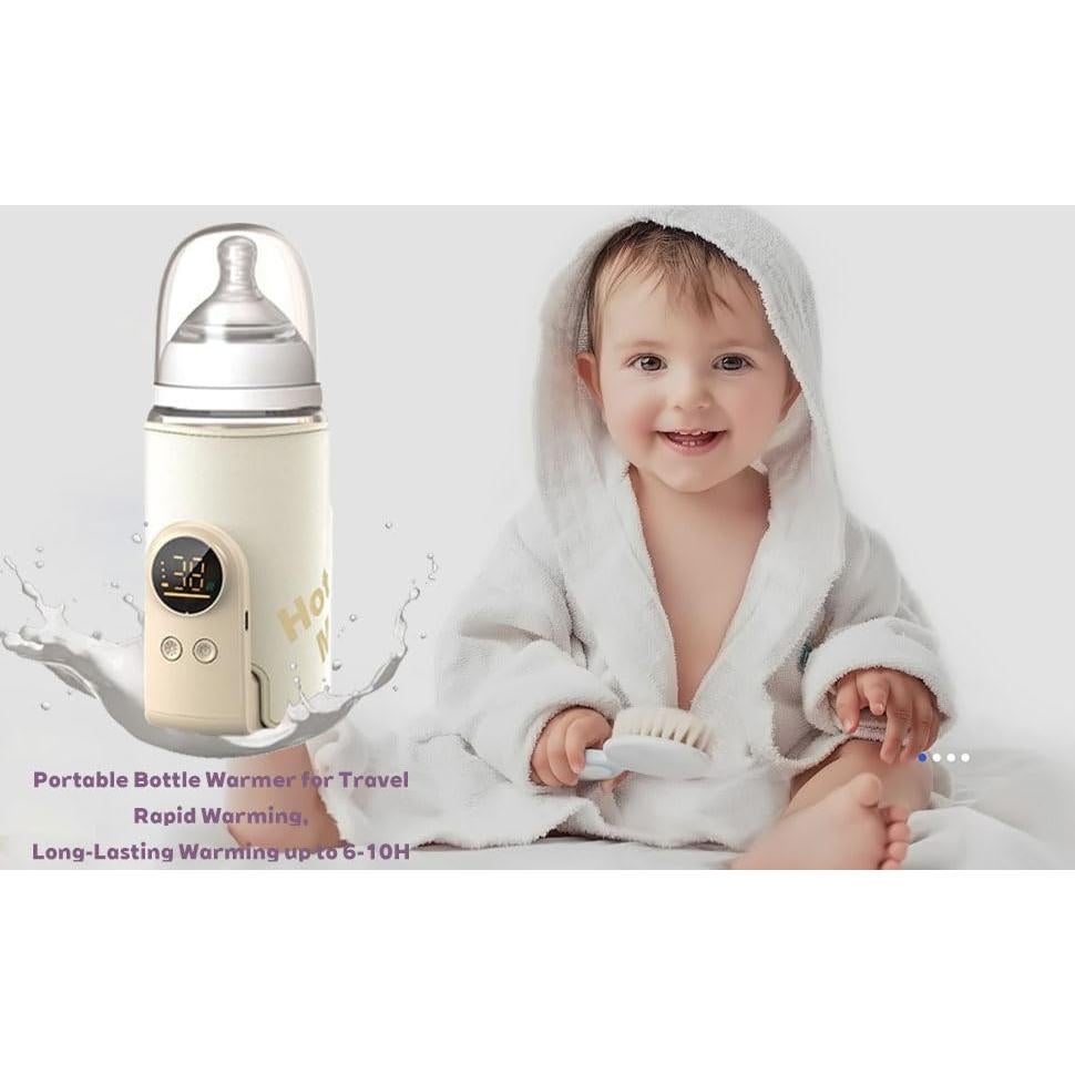 Calentador de Botellas Portátil 6000mAh con Control de Temperatura