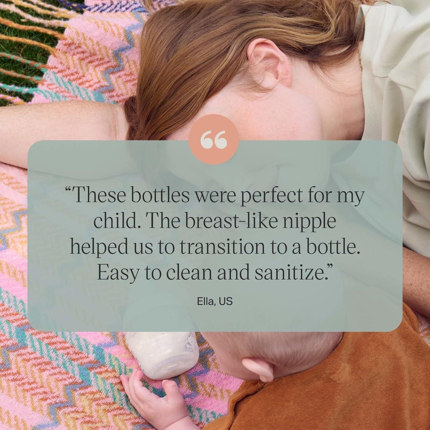 Set de Biberones Tommee Tippee Natural Start 14 Piezas Rosa