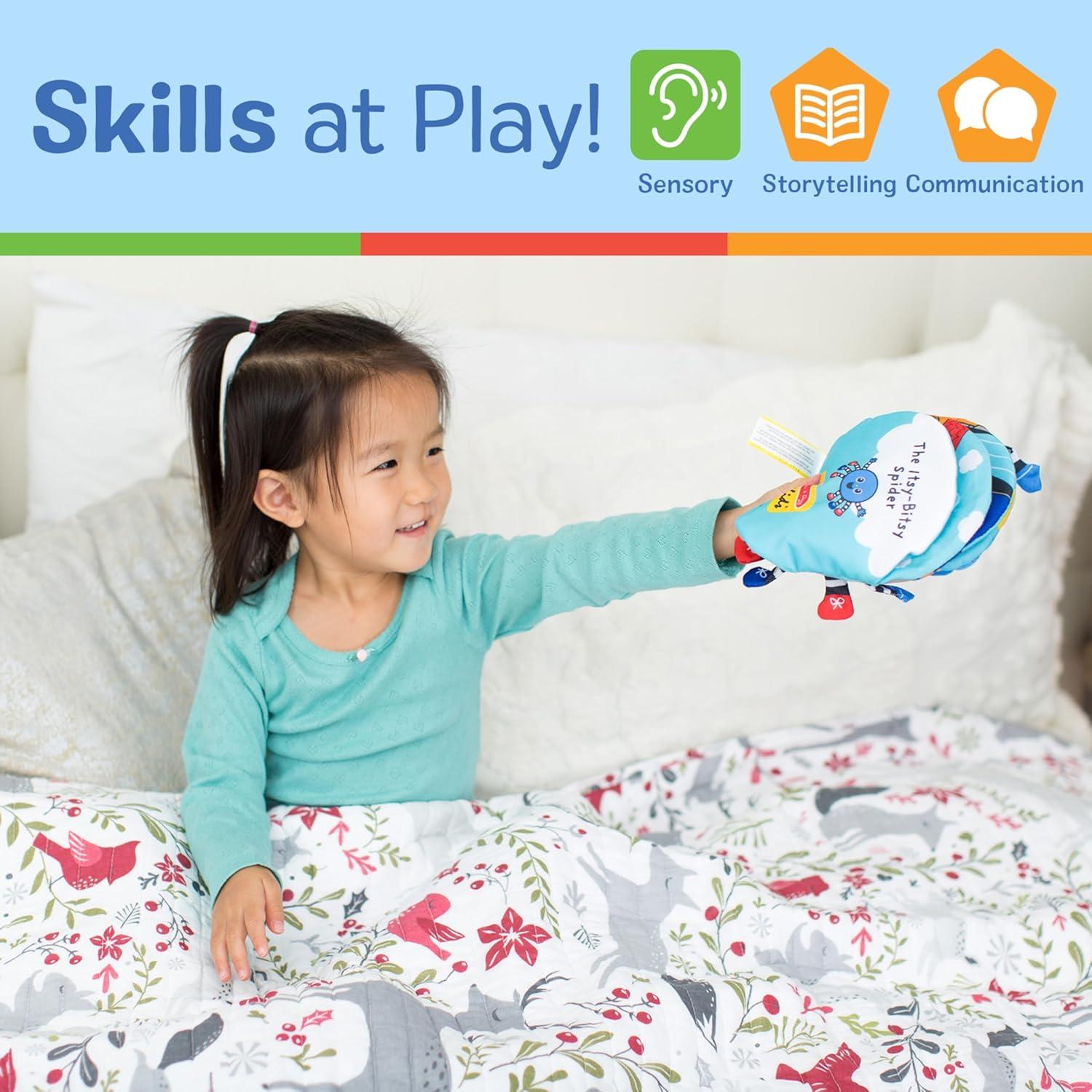 Libro de Actividades Suave Melissa & Doug Araña Itsy-Bitsy 8 Páginas