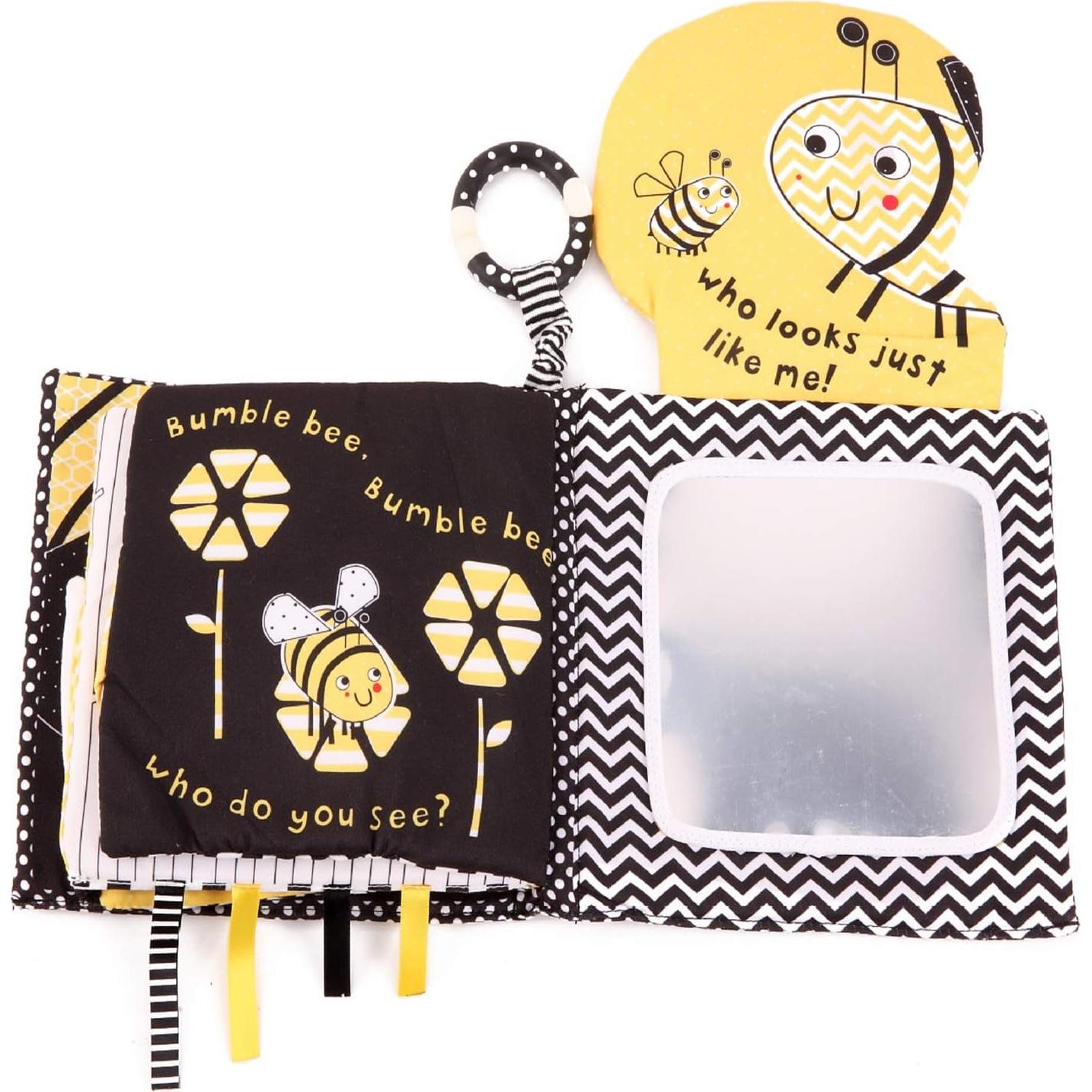 Libro Suave para Bebés MALOMME - Tela Crinkle Educativo