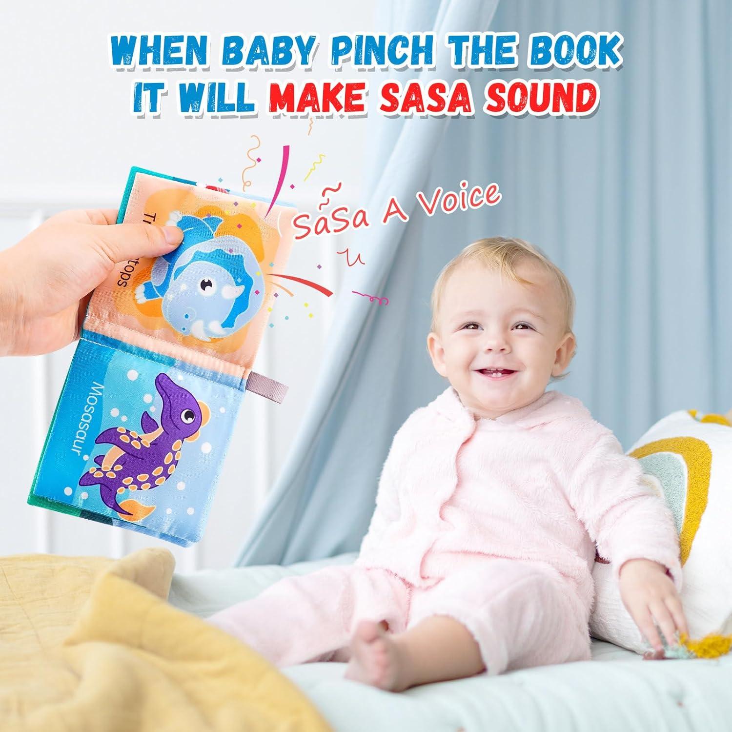 Conjunto de Libros de Tela Suave LOOKLEBE para Bebés - 6 Piezas