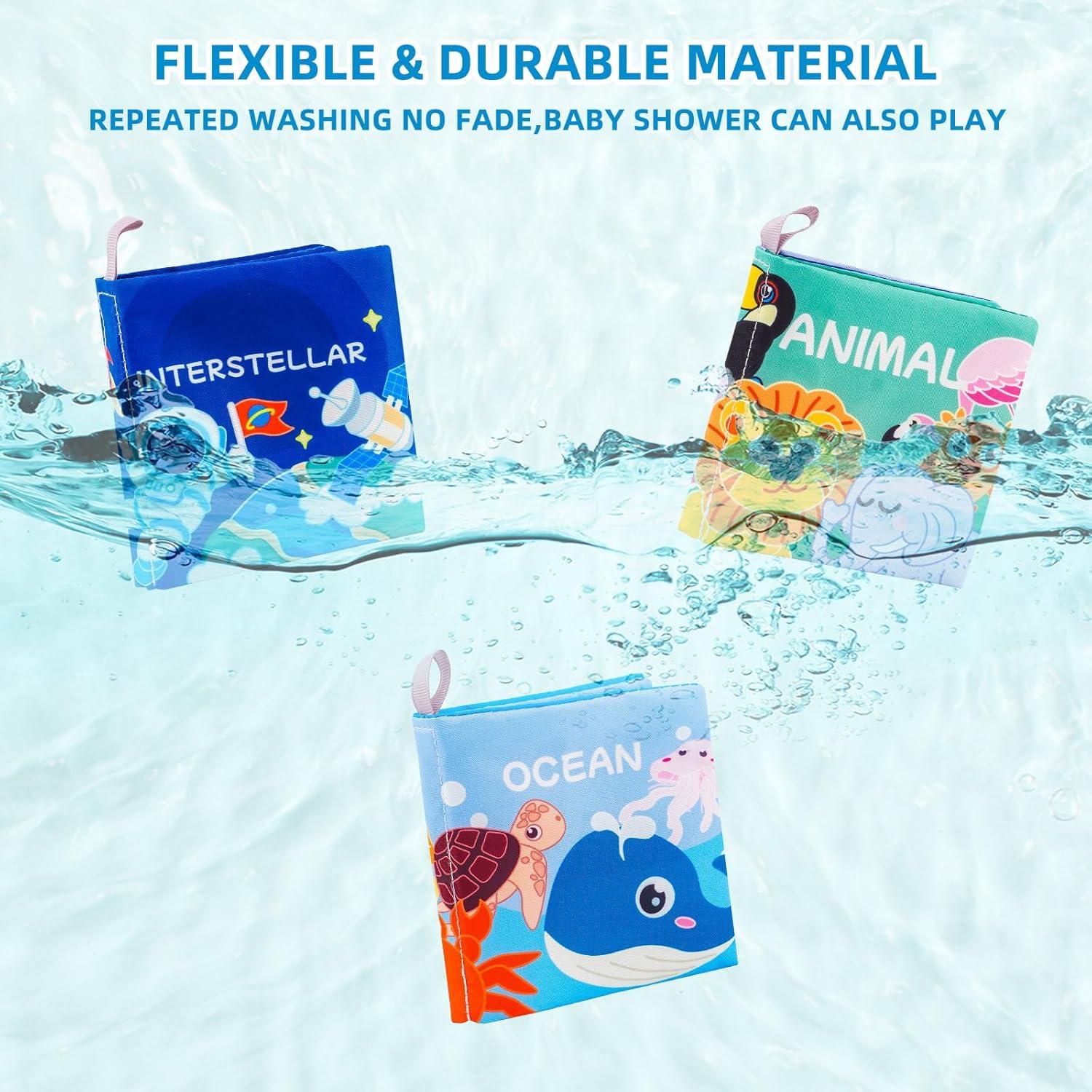 Conjunto de Libros de Tela Suave LOOKLEBE para Bebés - 6 Piezas