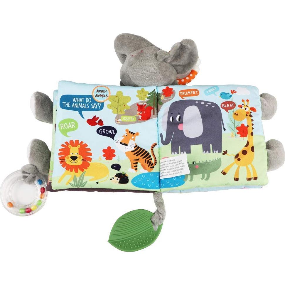 Libro de Tela Interactivo Elefante Bebe Mondo 0-2 Años