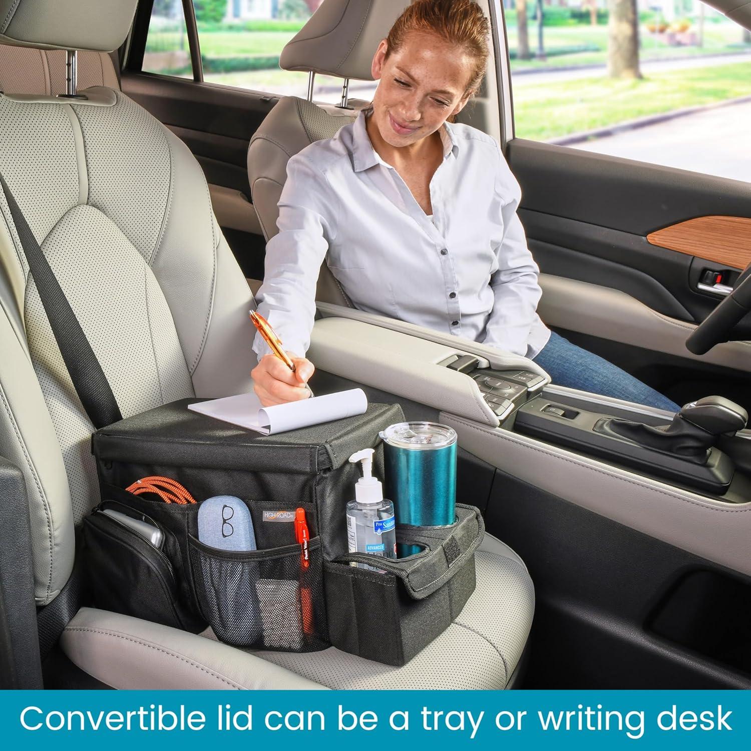 Organizador de Auto High Road CarHop Negro - Enfriador y Bandeja