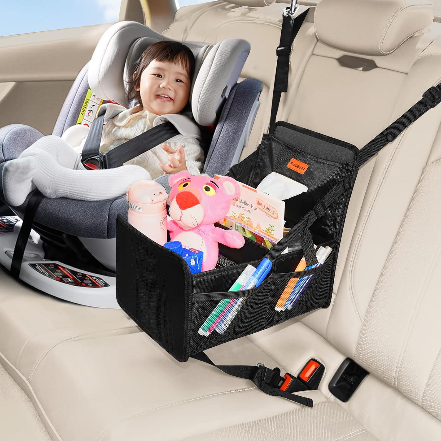Organizador de Coche SLOGENTO para Asiento Trasero - Negro
