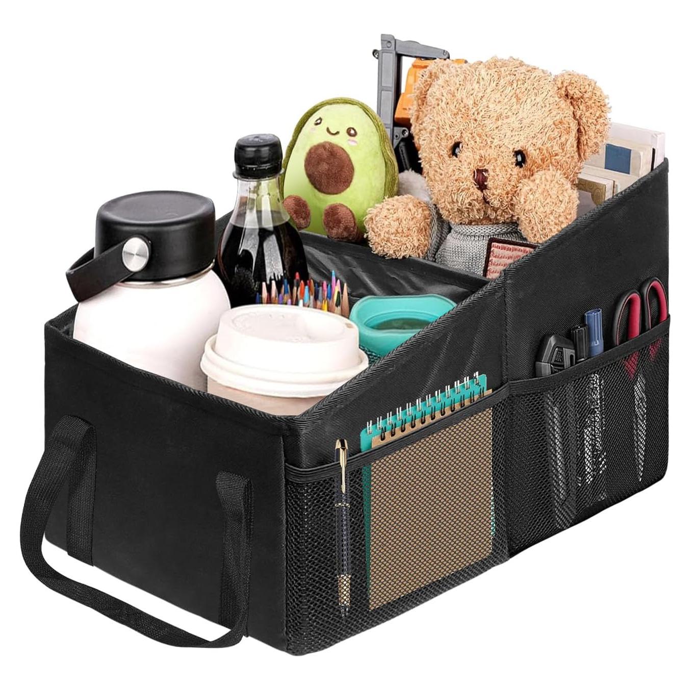 Organizador de Asiento de Auto Grekos Plegable con Bolsillos