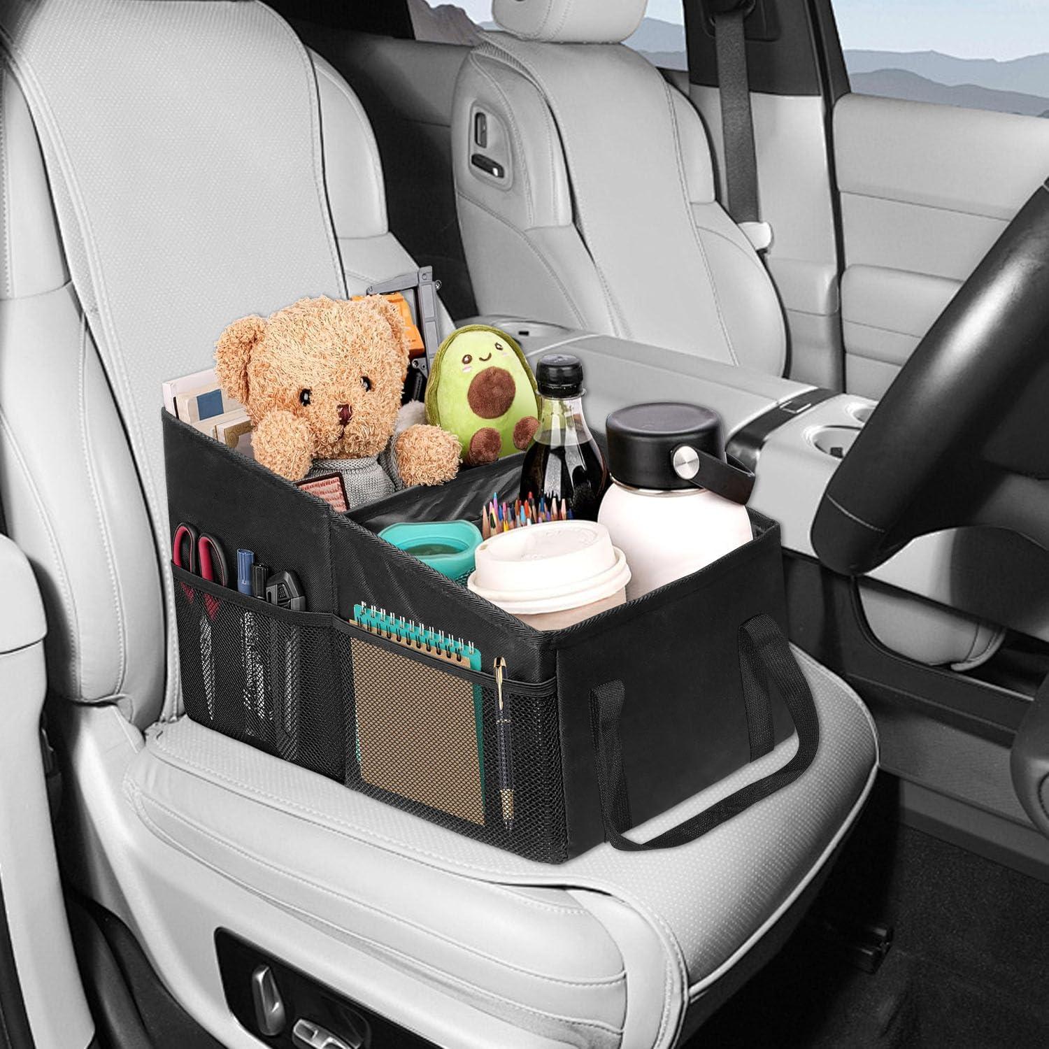 Organizador de Asiento de Auto Grekos Plegable con Bolsillos