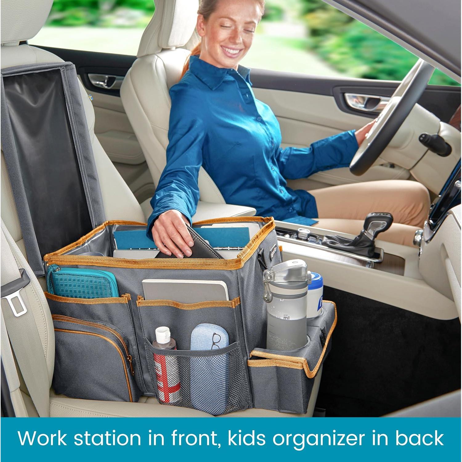 Organizador de Auto High Road CarHop Grande Gris con Enfriador