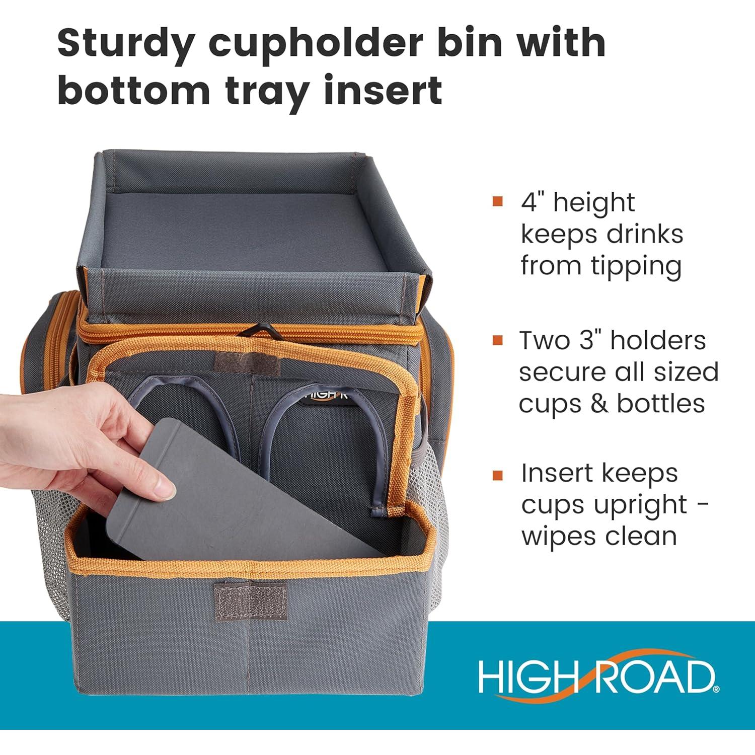 Organizador de Auto High Road CarHop Grande Gris con Enfriador