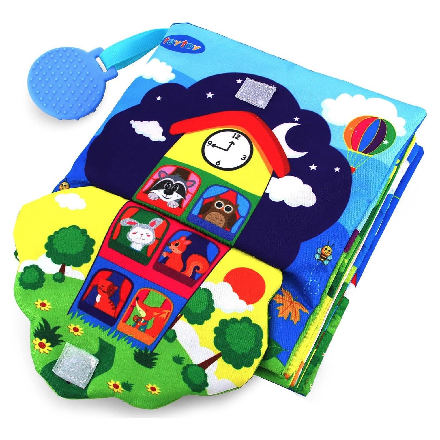 Libro Suave Educativo para Bebés 0-2 Años - Teytoy