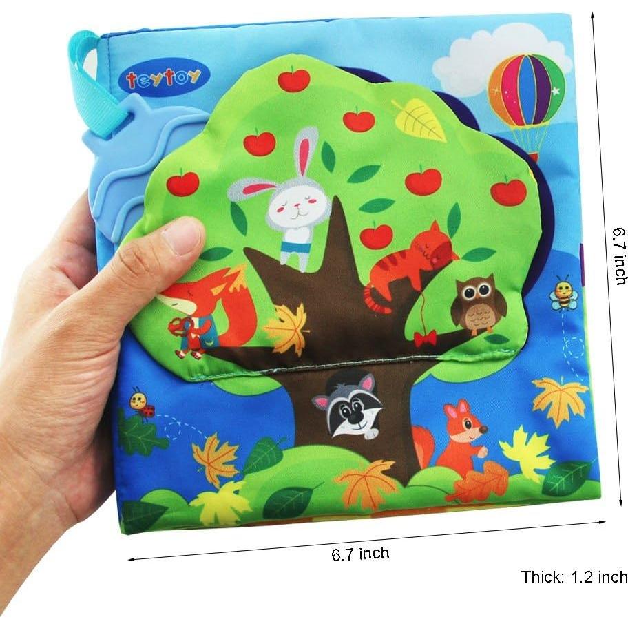 Libro Suave Educativo para Bebés 0-2 Años - Teytoy