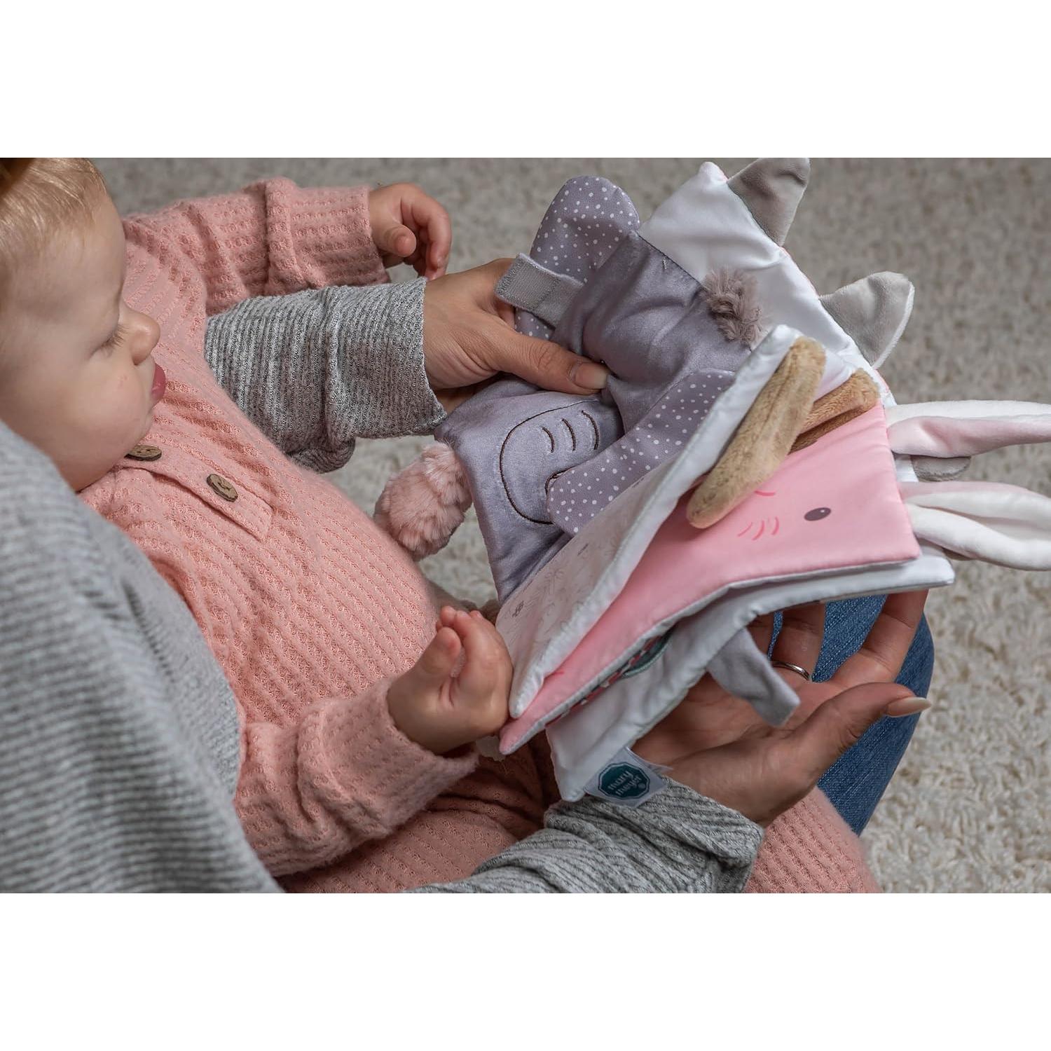 Libro de Tela Suave Mary Meyer Cuddlebook 20x12 cm para Bebés