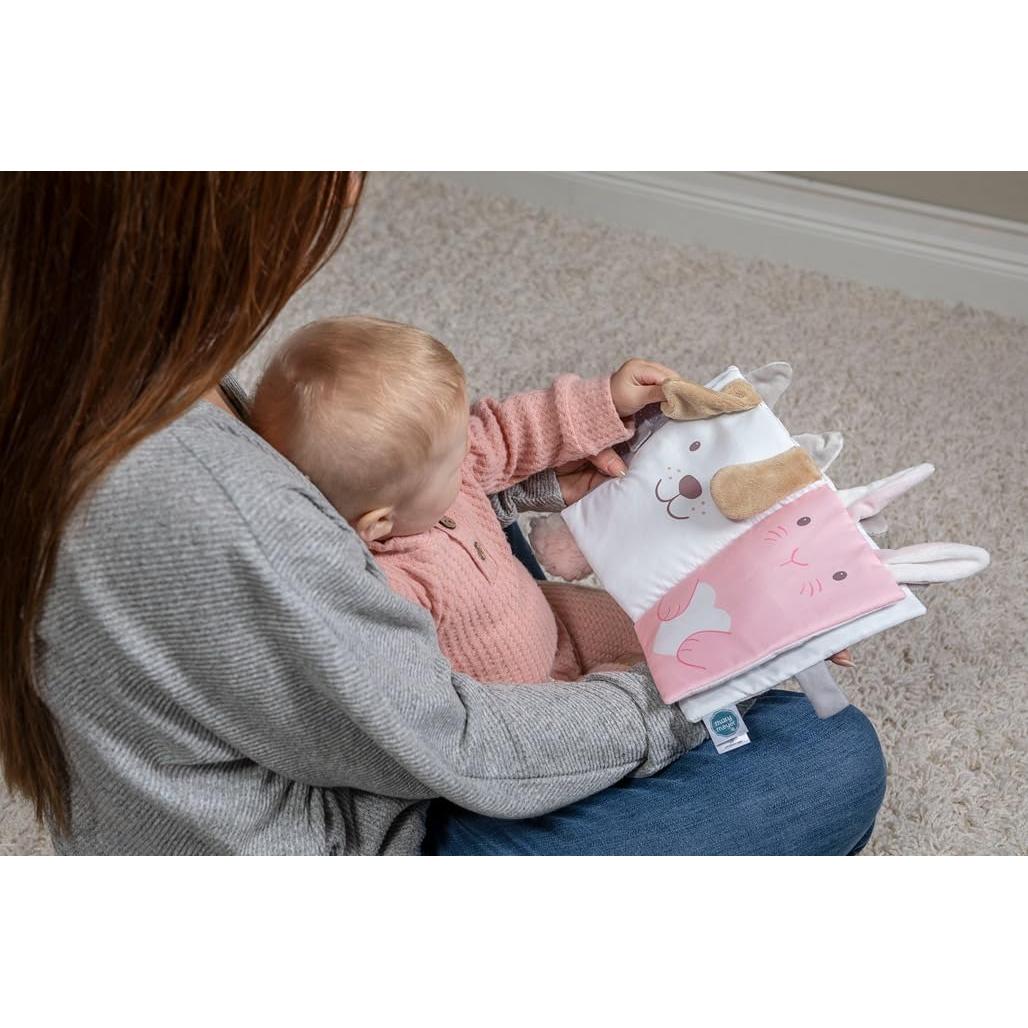Libro de Tela Suave Mary Meyer Cuddlebook 20x12 cm para Bebés