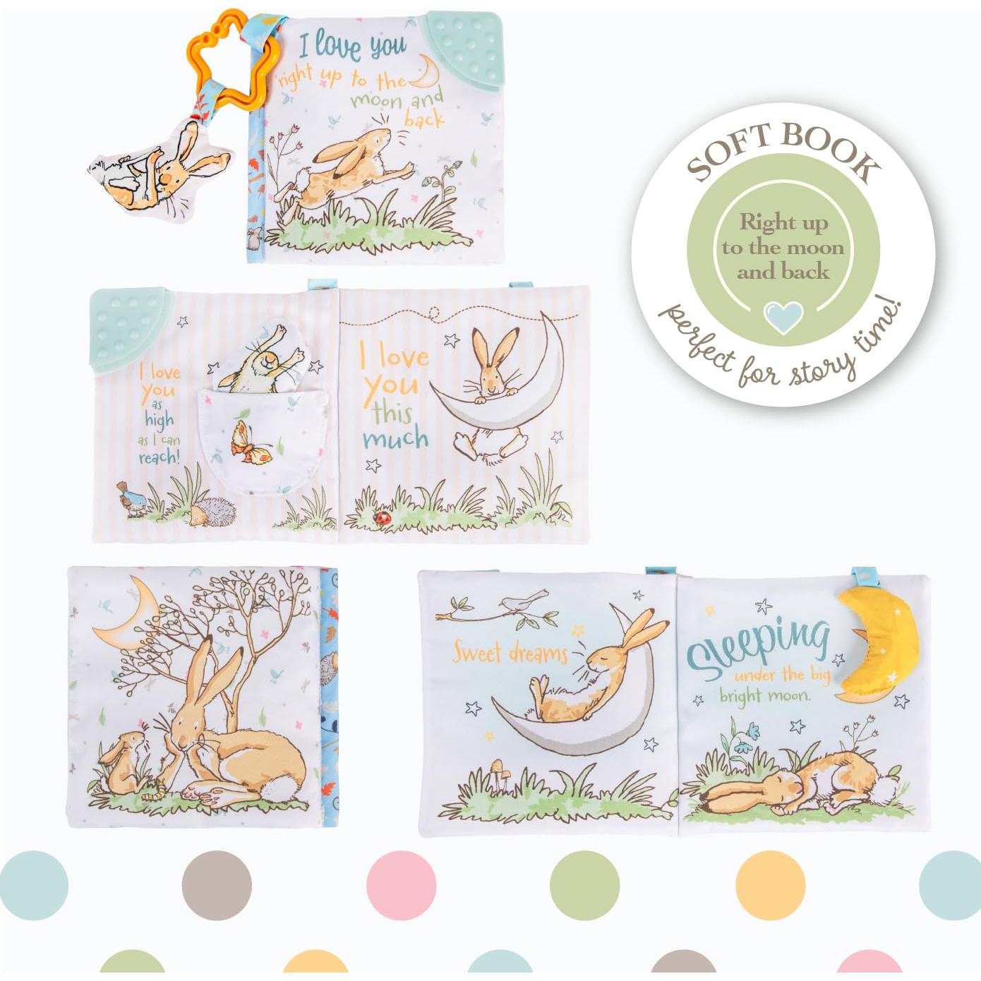 Libro suave interactivo KIDS PREFERRED Adivina cuánto te quiero 21x15 cm