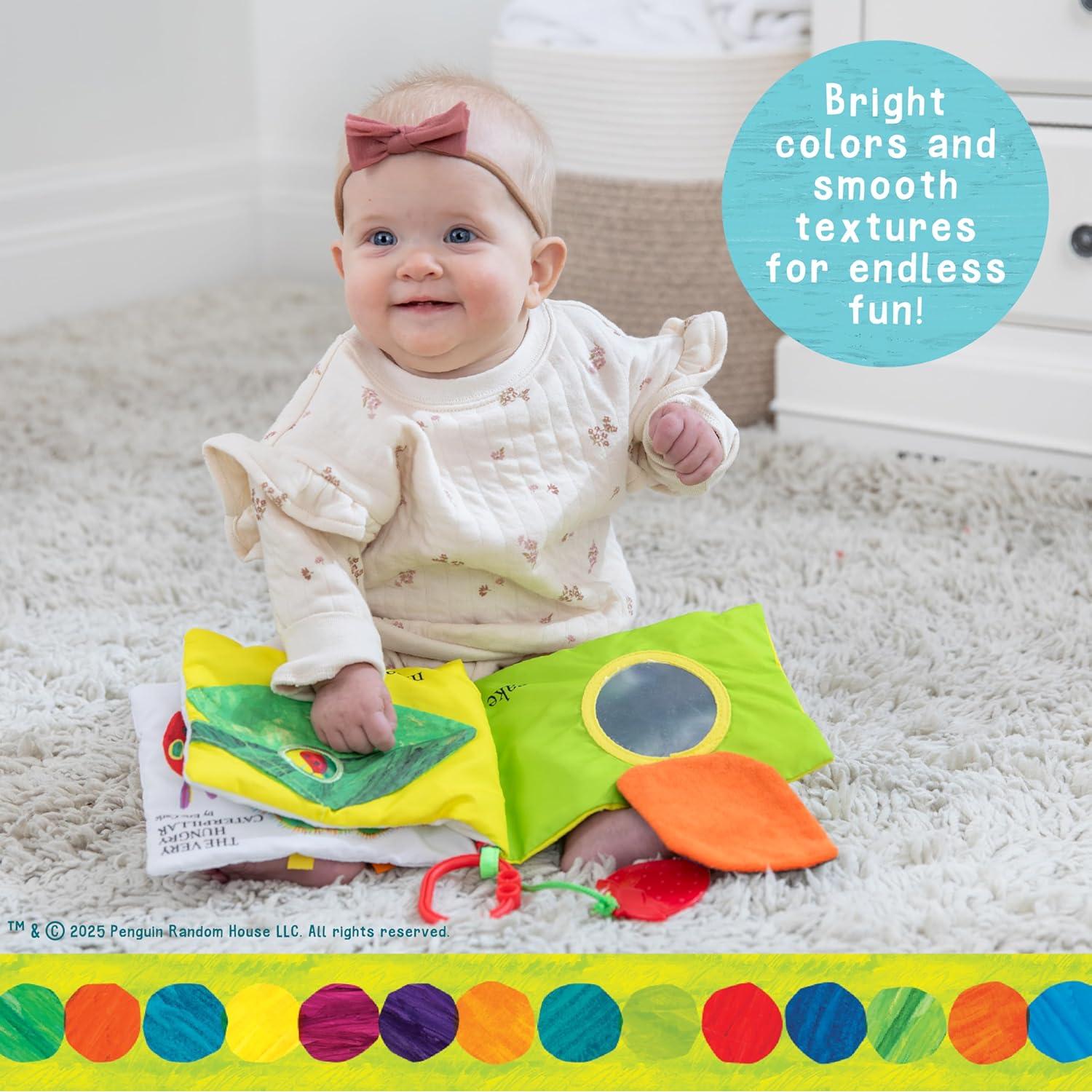 Libro Suave El Muy Hambriento Oruga Eric Carle 20x15cm