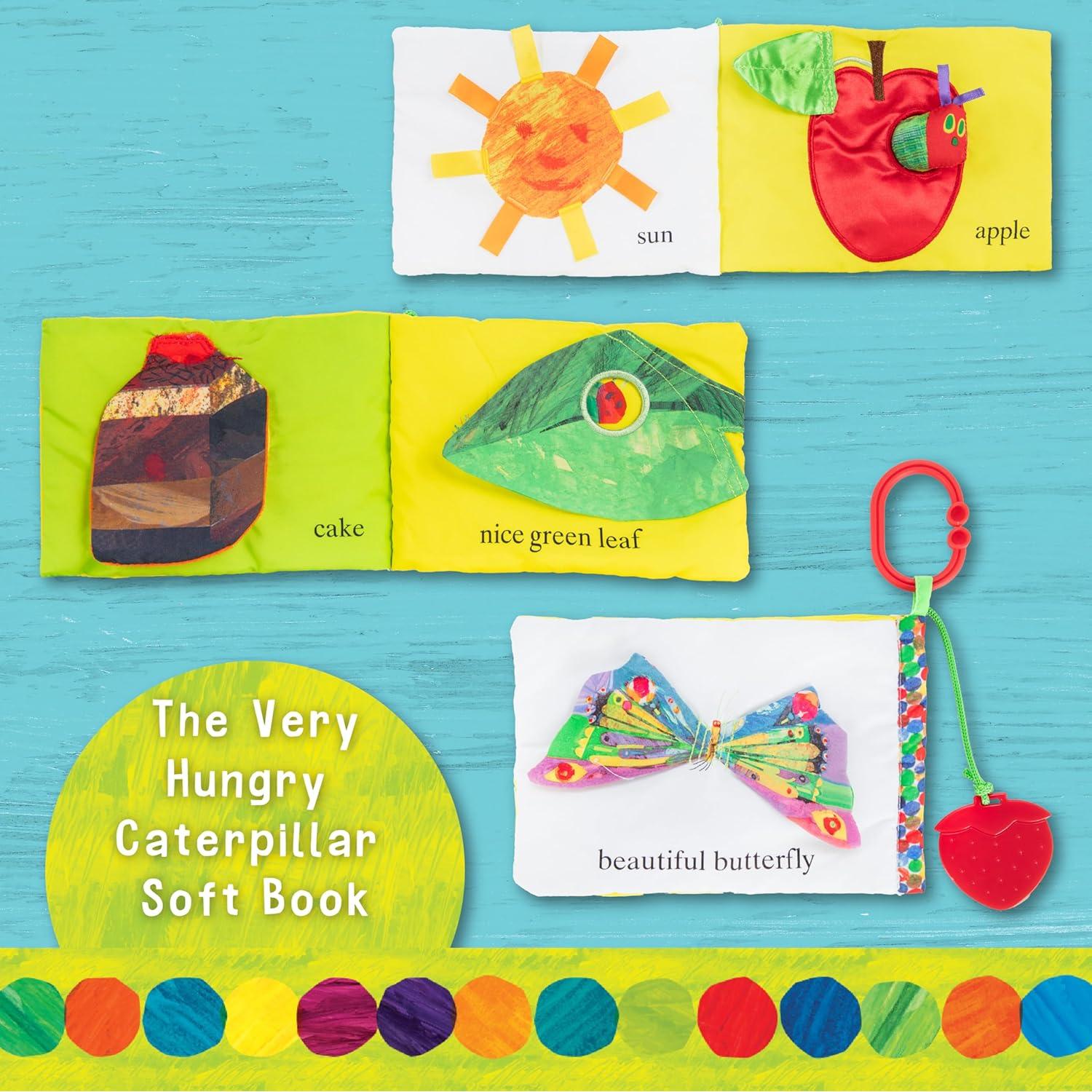 Libro Suave El Muy Hambriento Oruga Eric Carle 20x15cm