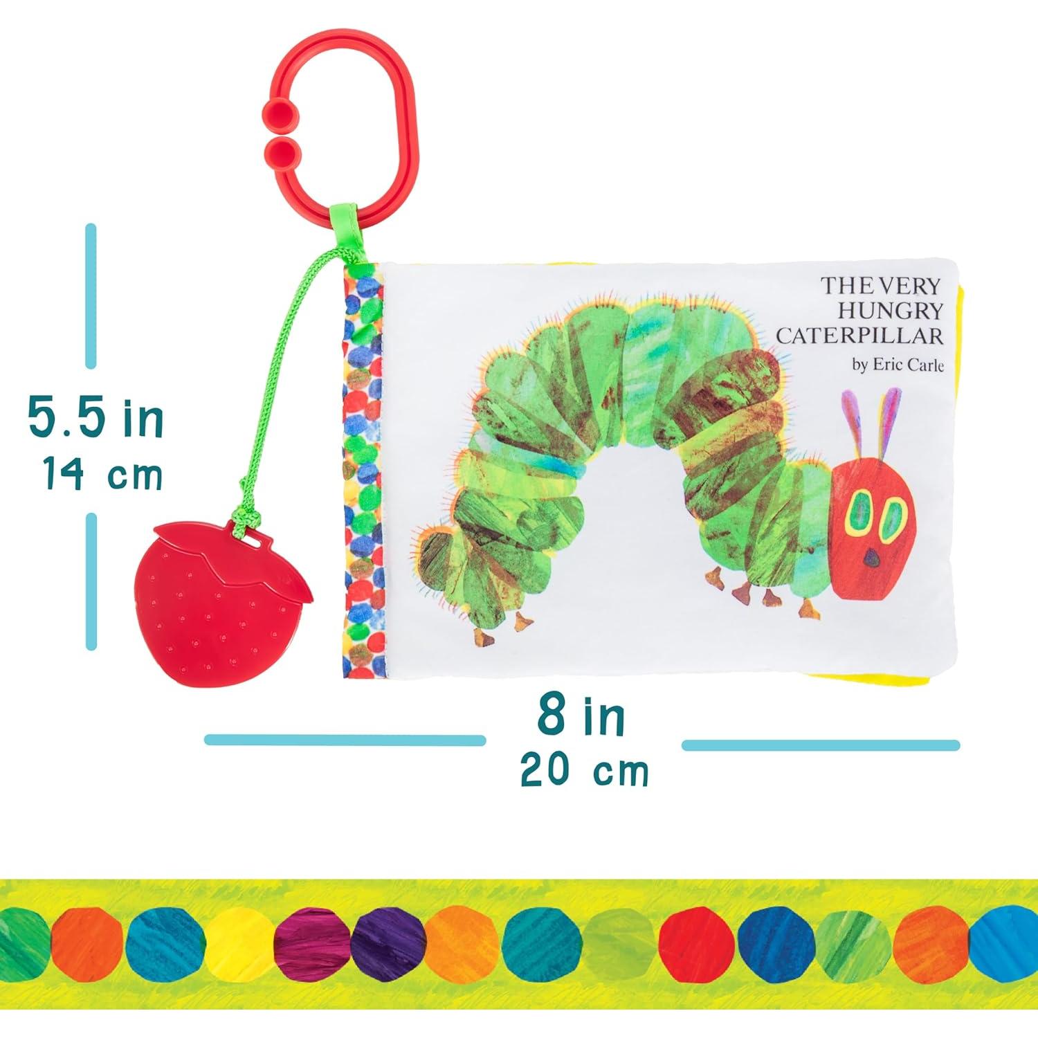 Libro Suave El Muy Hambriento Oruga Eric Carle 20x15cm