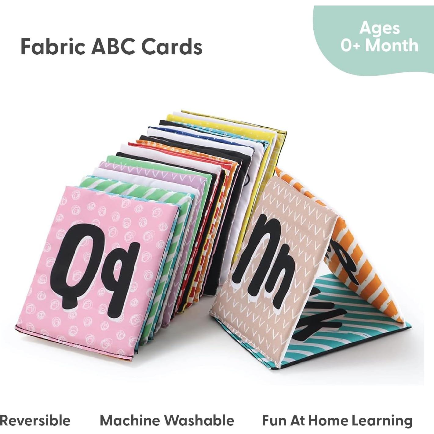 Tarjetas de Memoria Suaves Peanutshell - Libro ABC para Bebés