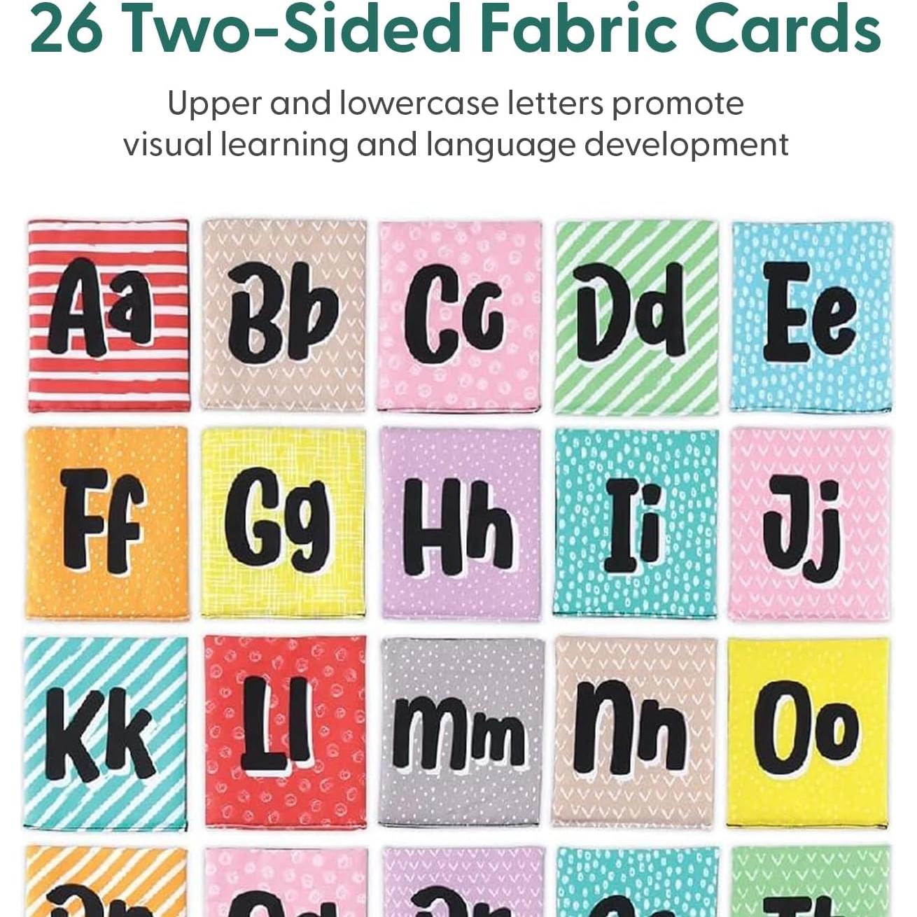 Tarjetas de Memoria Suaves Peanutshell - Libro ABC para Bebés