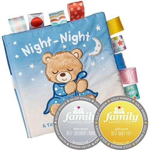 Libro Suave Taggies Noche Estrellada Teddy 15.24 cm - 8 Páginas