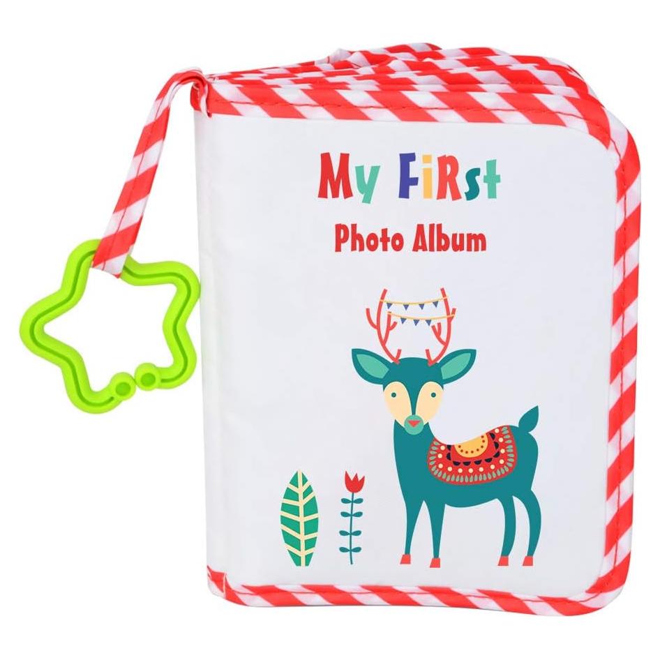 Álbum de Fotos para Bebés AUVCAS Rojo 17 Fotos 10x15 cm