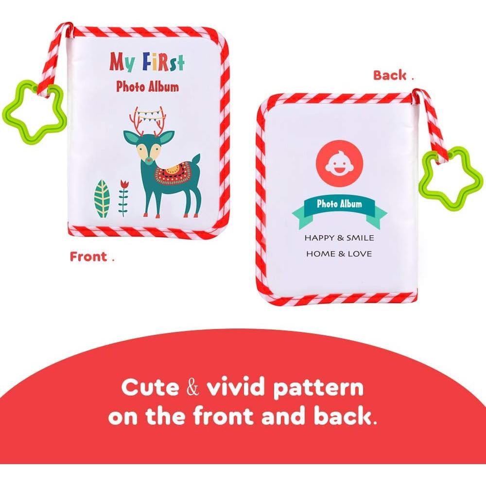 Álbum de Fotos para Bebés AUVCAS Rojo 17 Fotos 10x15 cm