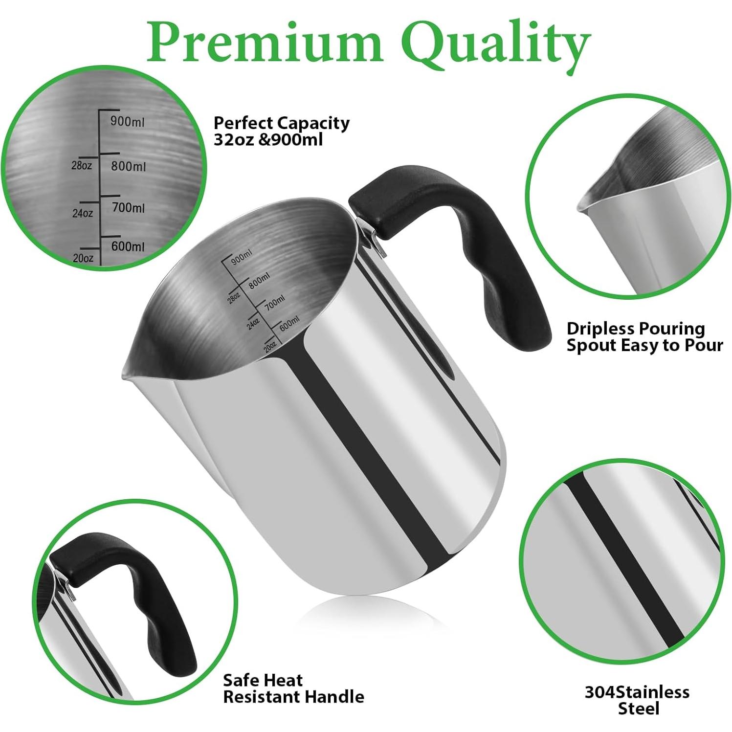 Kit de Fabricación de Velas SAEUYVB 2kg con Derretidor y Cera Soja