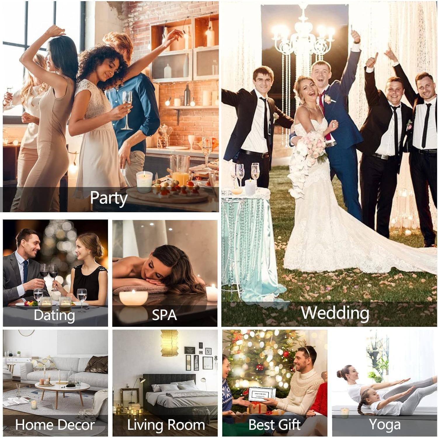 Kit Completo de Fabricación de Velas Yzoo - 480g Cera Soja