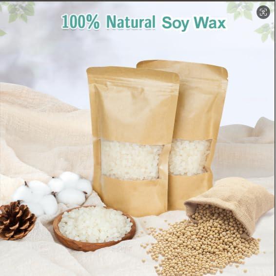 Kit de Fabricación de Velas KEARLGMBH - Cera de Soja, Colorantes y Aceites