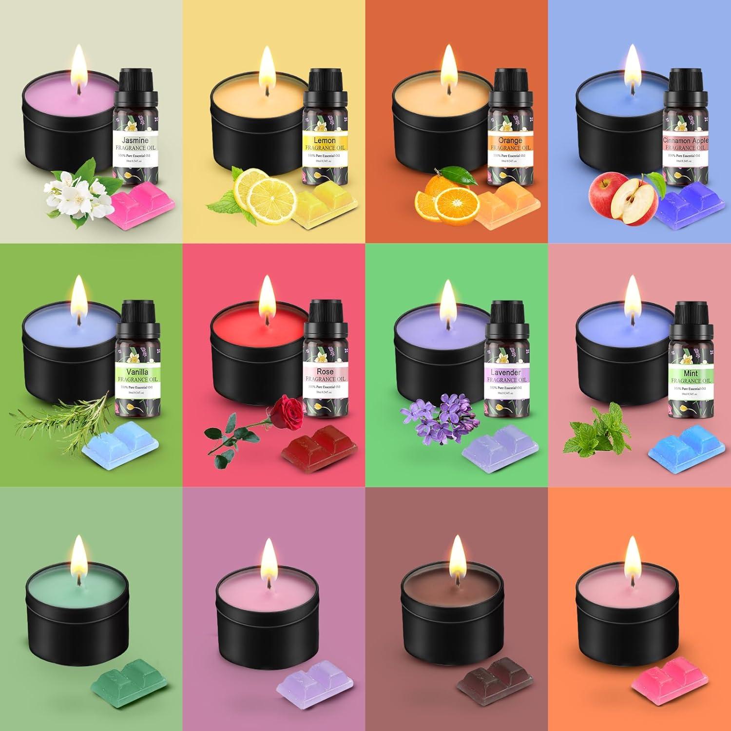 Kit de Fabricación de Velas Oligar 1.2 kg con Derretidor