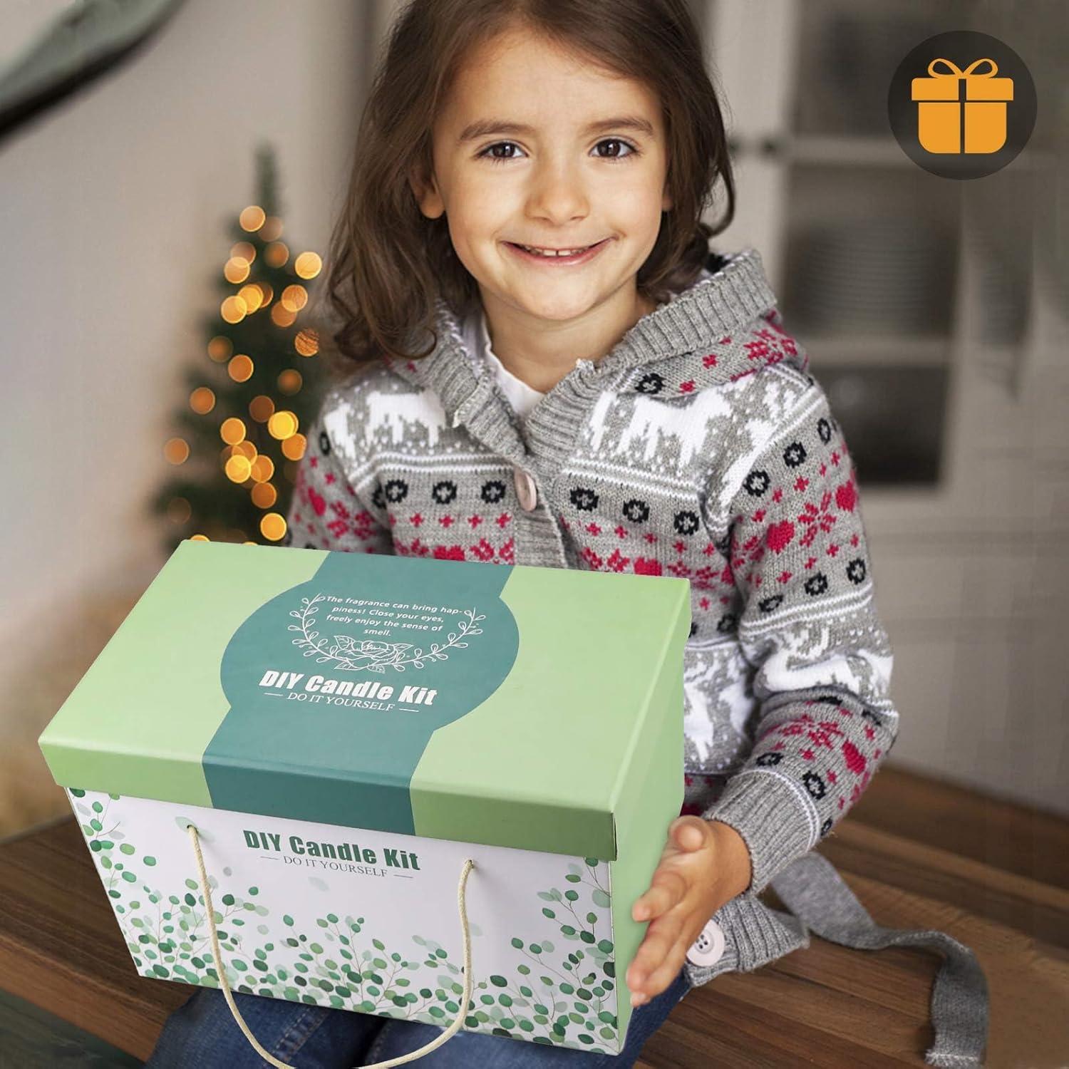 Kit de Fabricación de Velas YINUO LIGHT - Cera de Abeja, 6 Velas