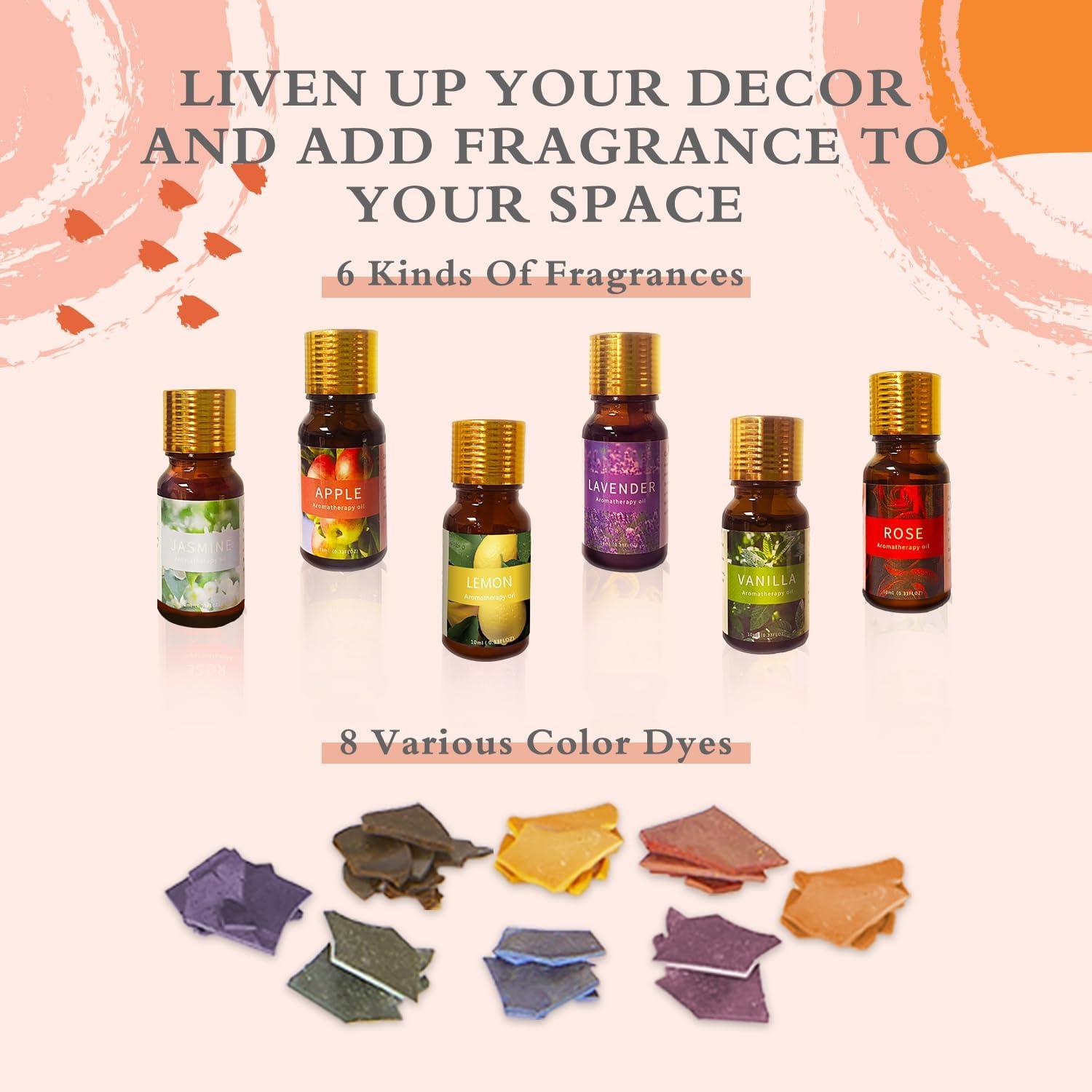 Kit para Hacer Velas Aromáticas KQU ZNJG-1.8 1kg